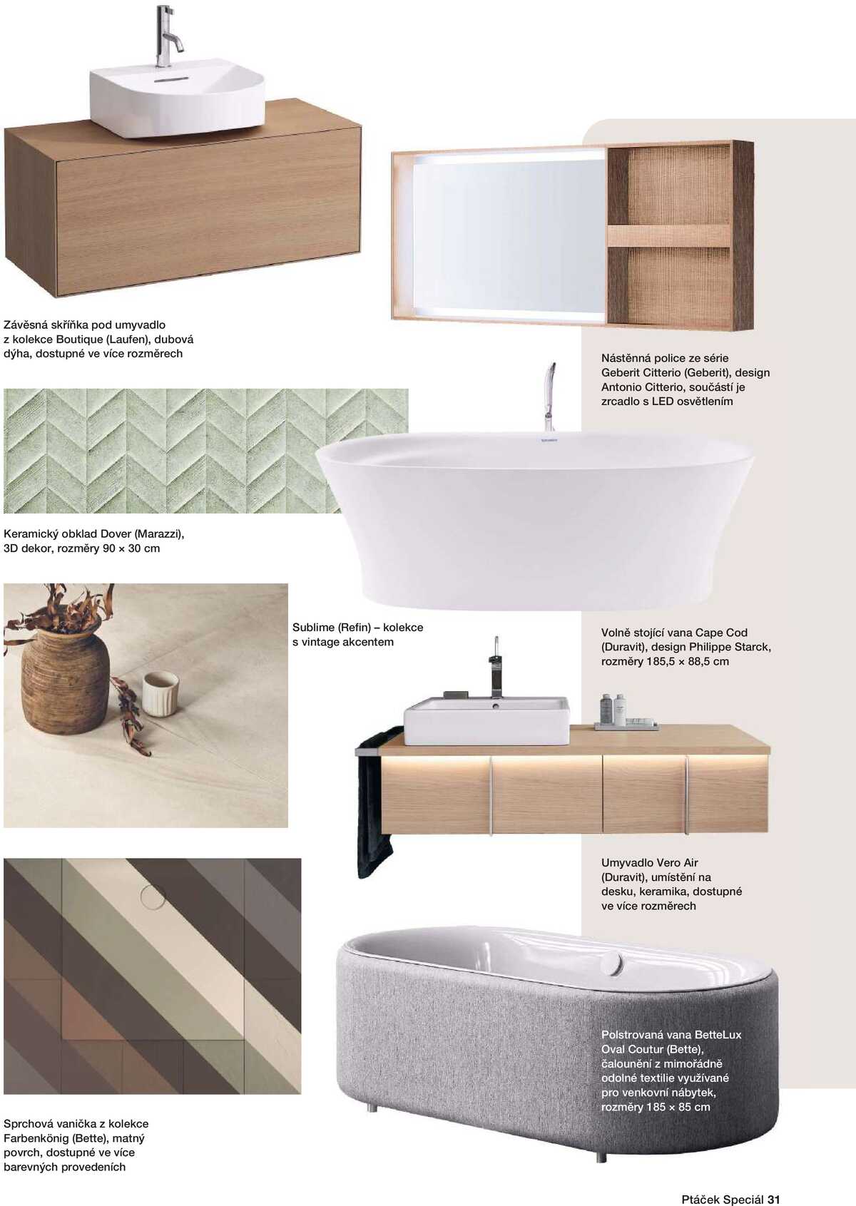Koupelny Ptáček Speciál strana 31