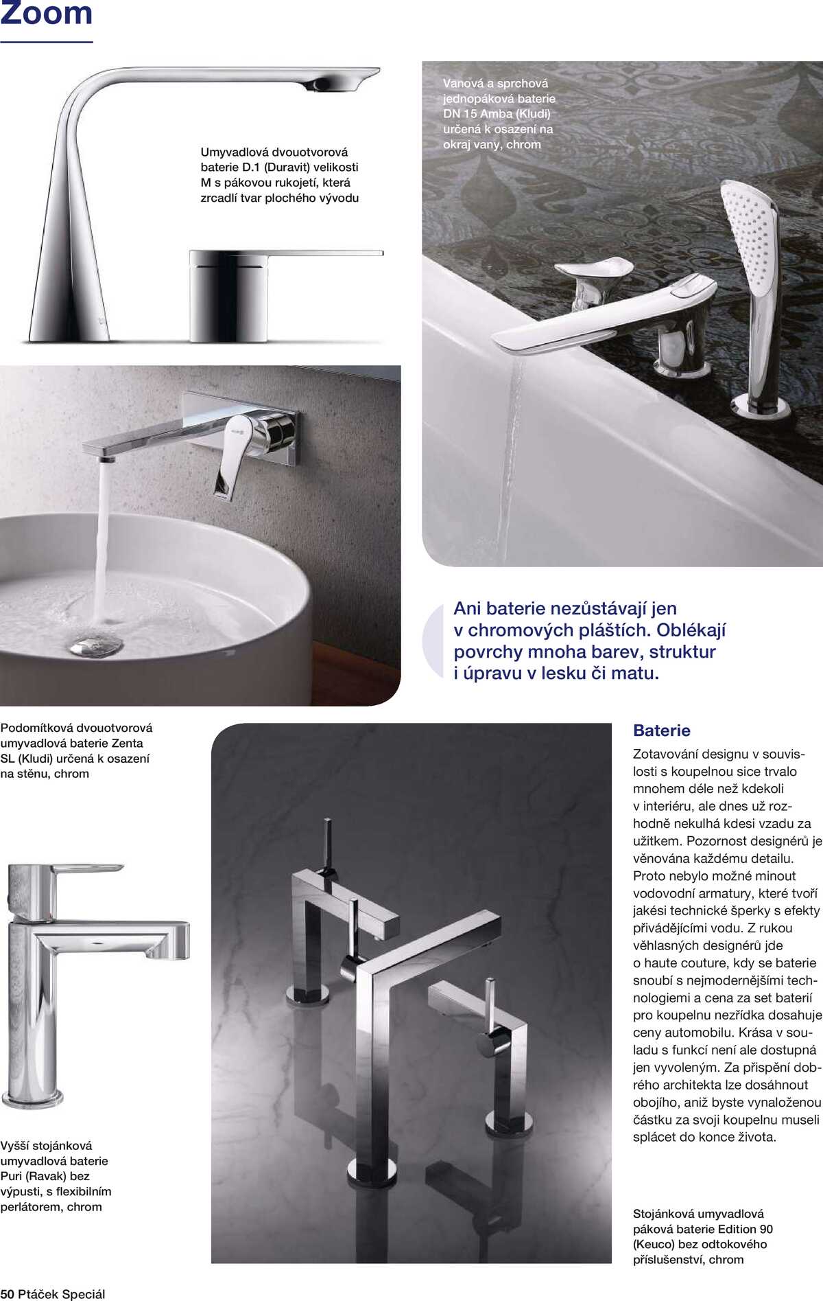 Koupelny Ptáček Speciál strana 50