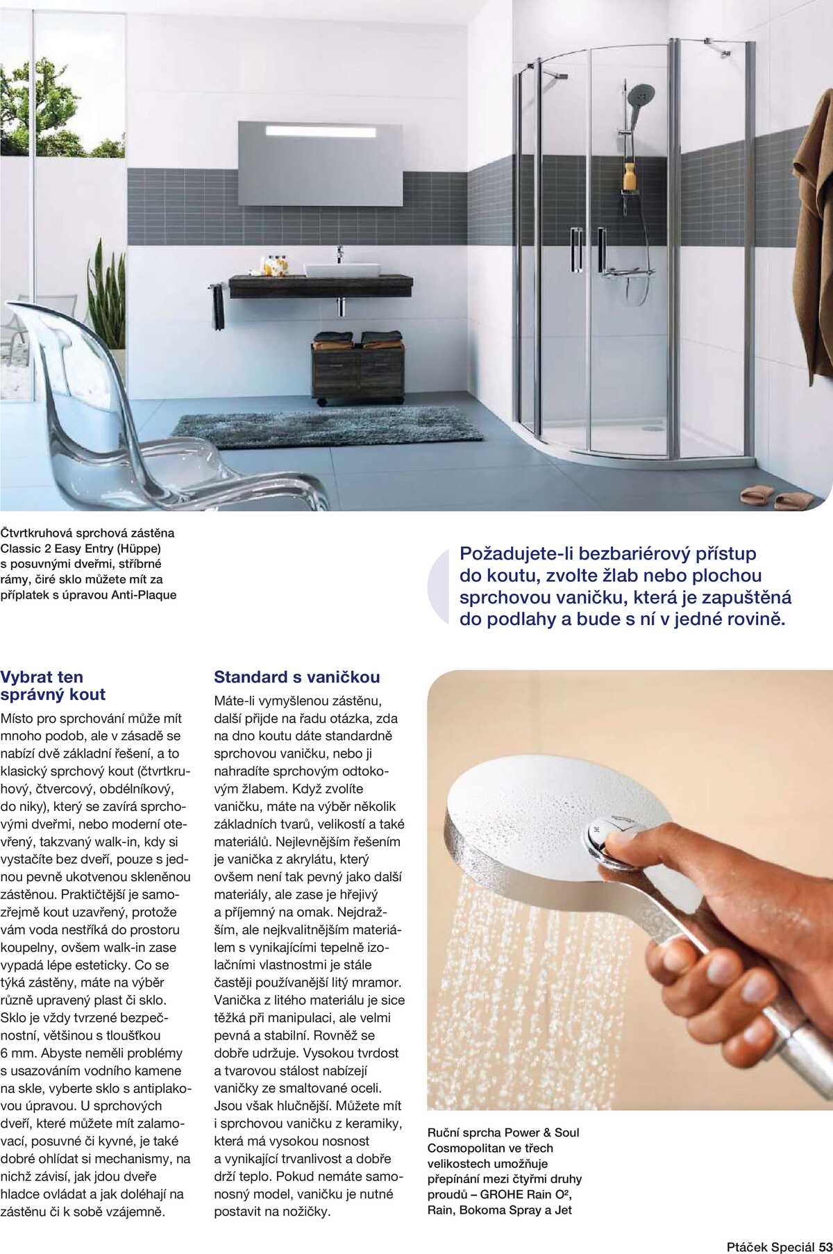 Koupelny Ptáček Speciál strana 53