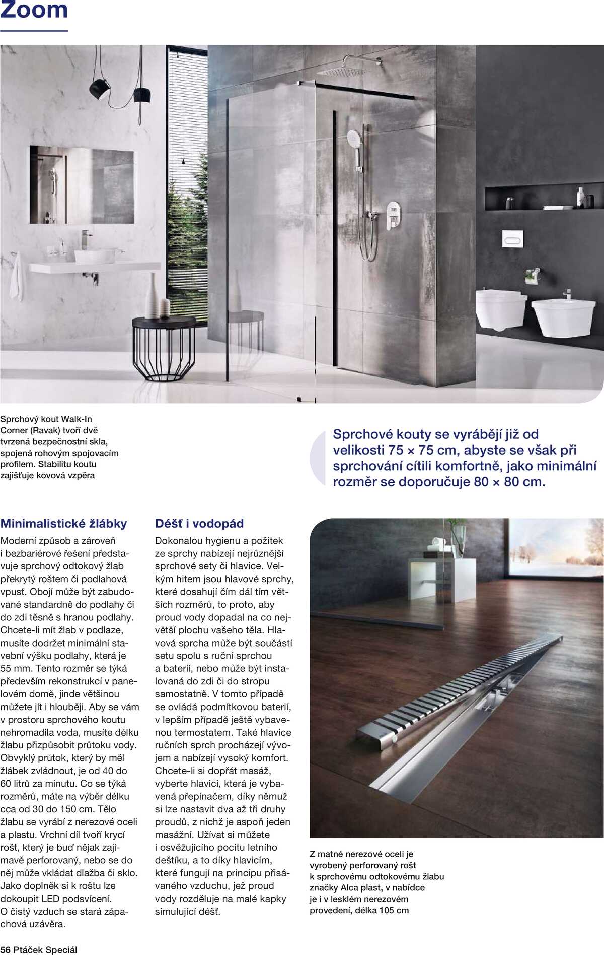 Koupelny Ptáček Speciál strana 56