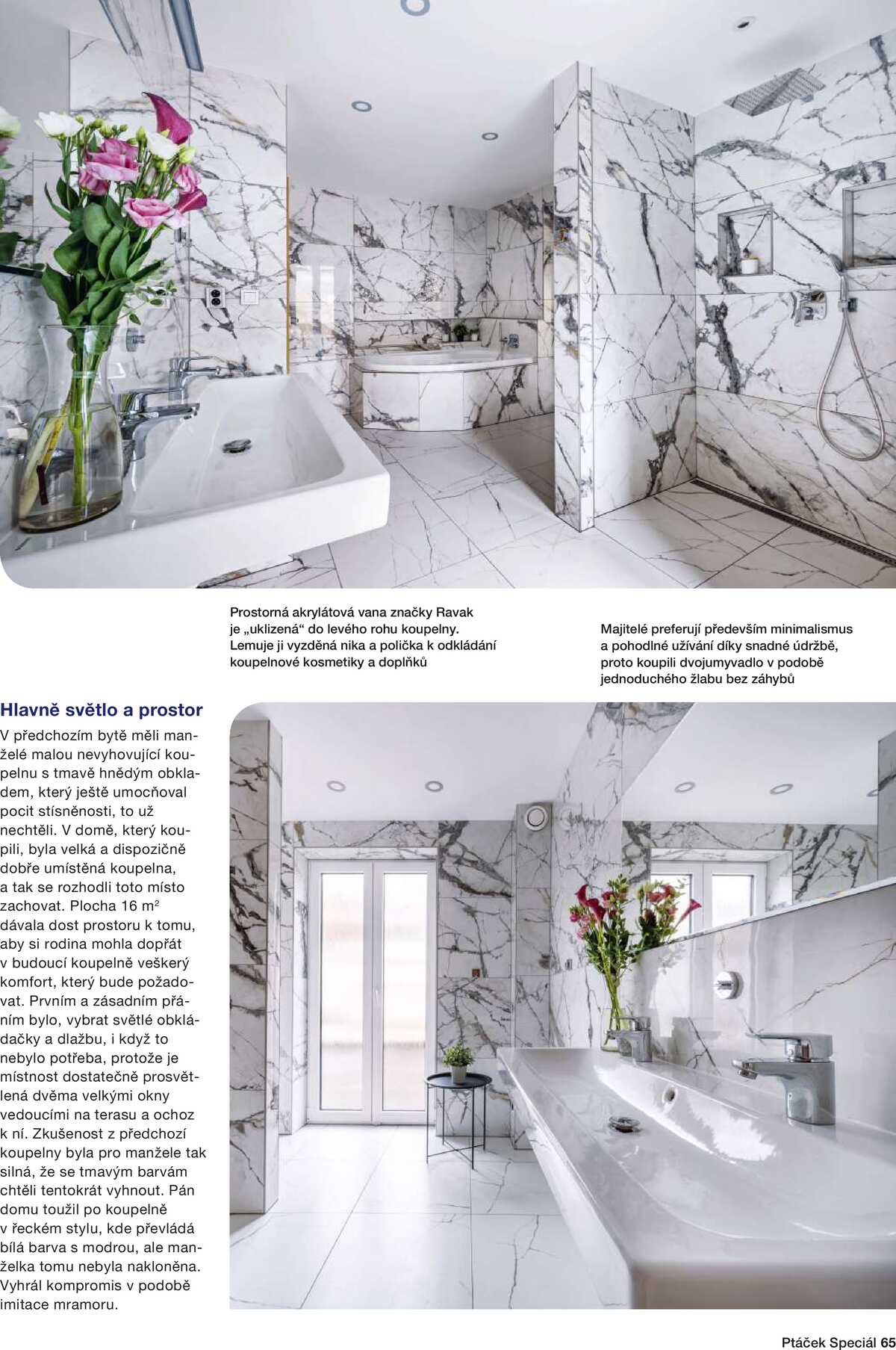 Koupelny Ptáček Speciál strana 65