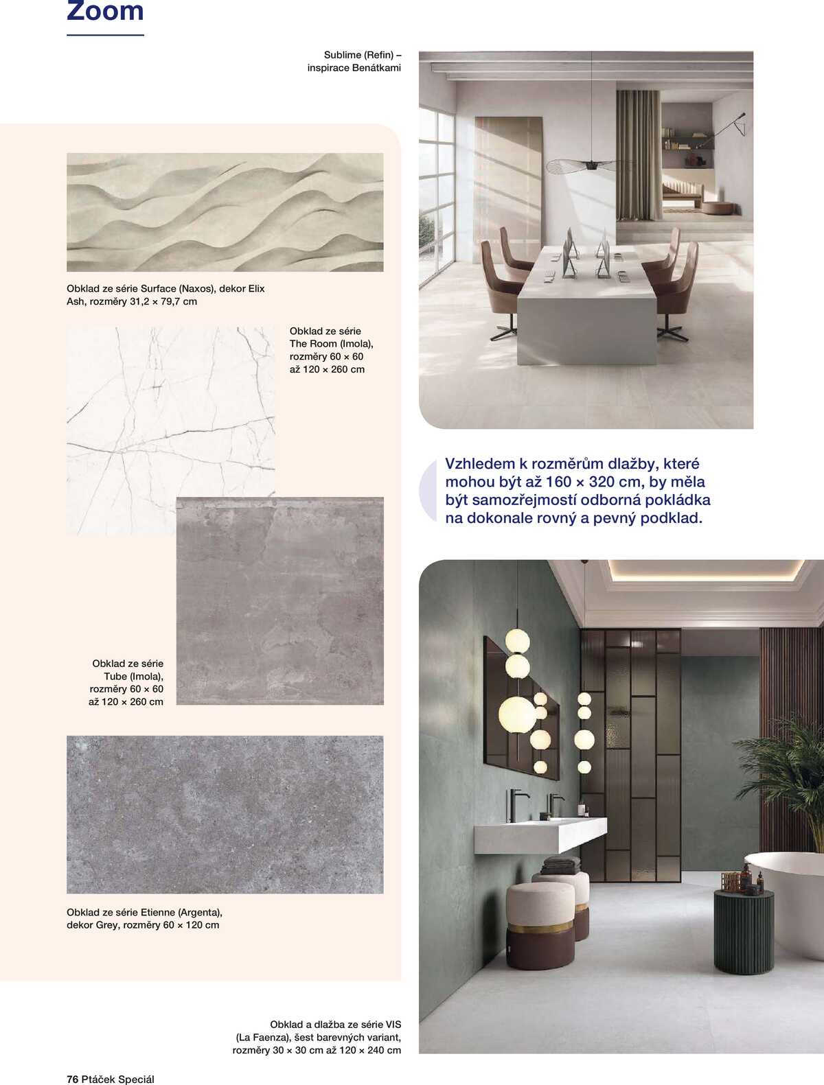 Koupelny Ptáček Speciál strana 76