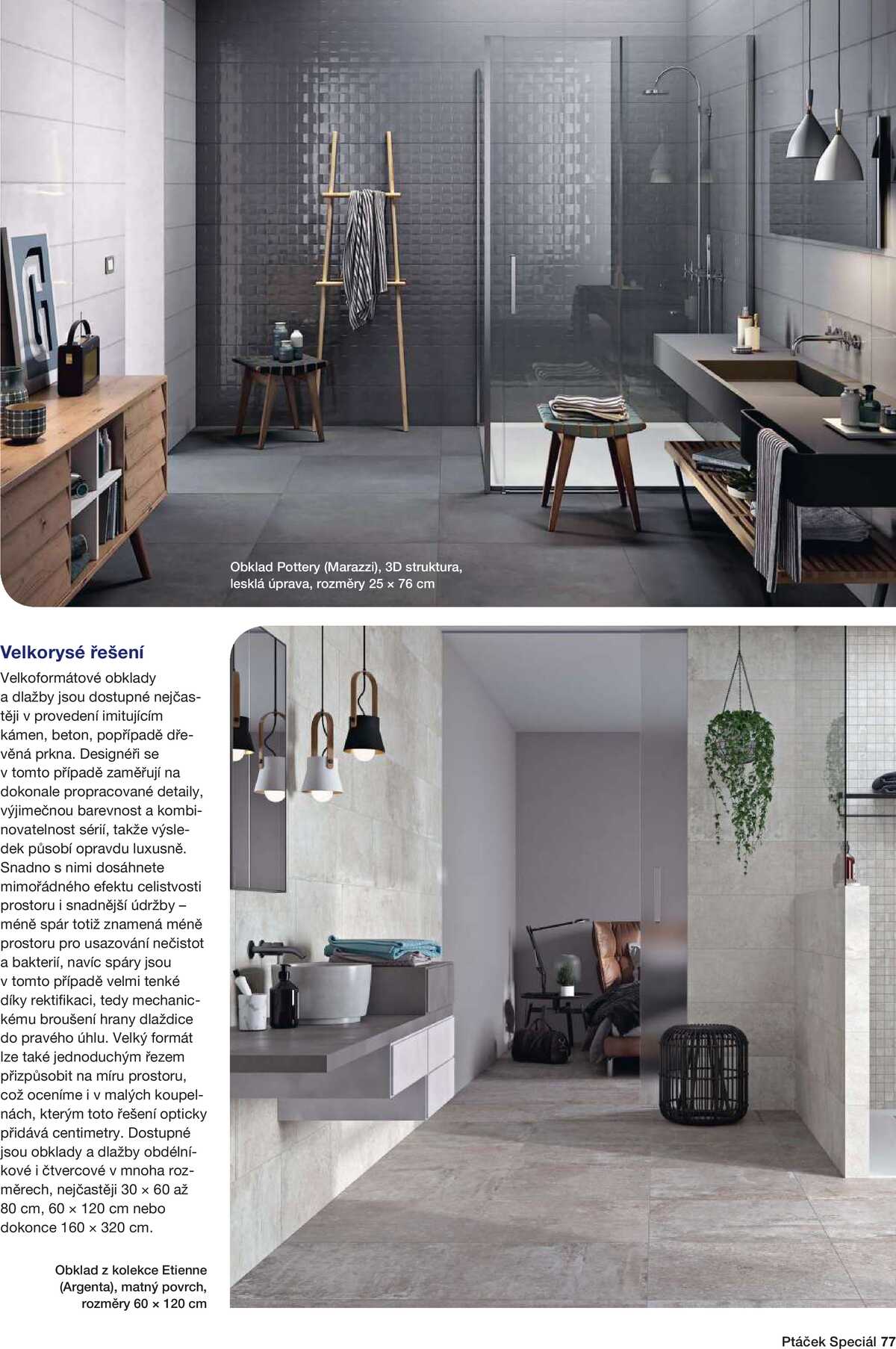 Koupelny Ptáček Speciál strana 77