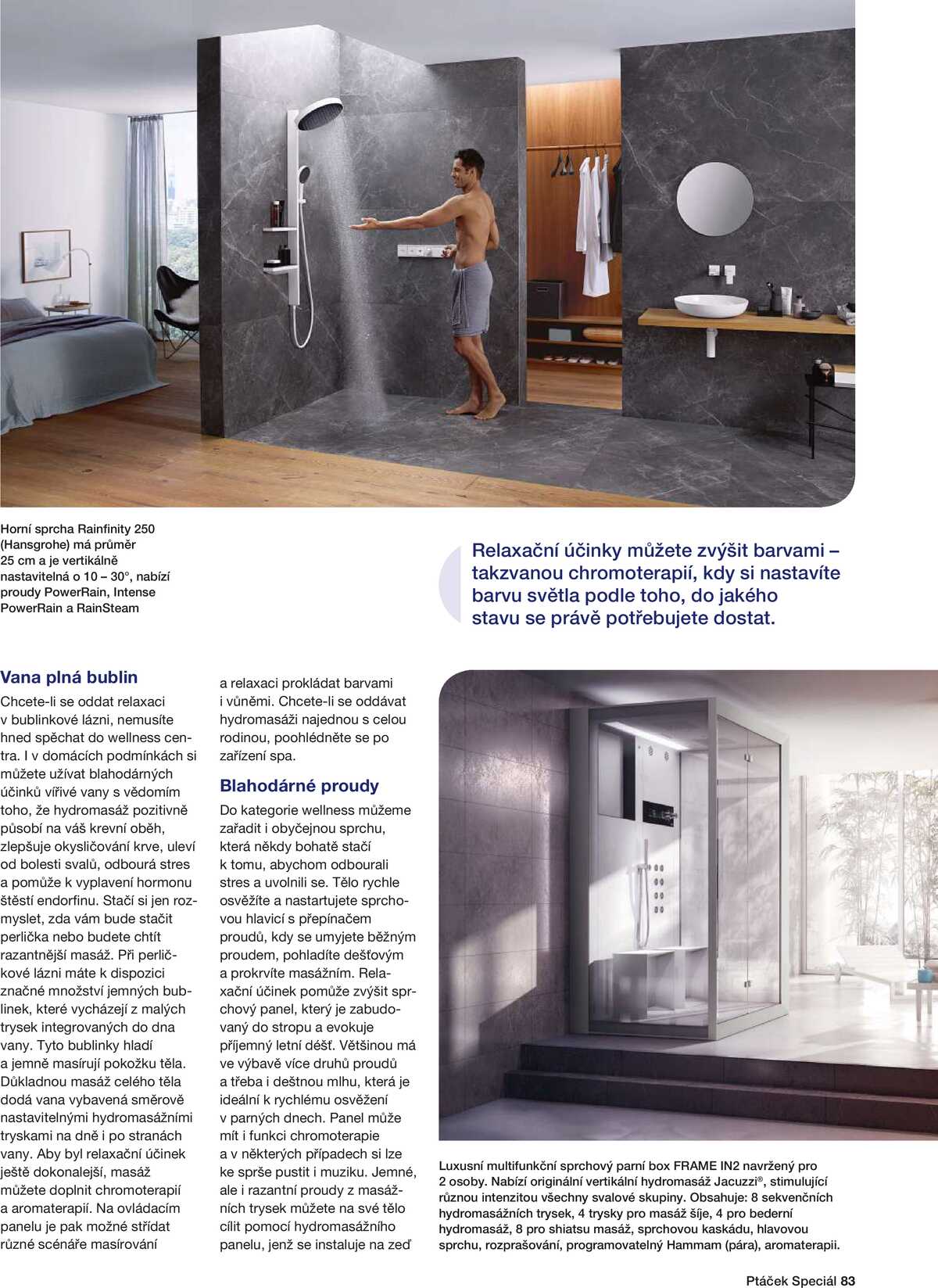 Koupelny Ptáček Speciál strana 83