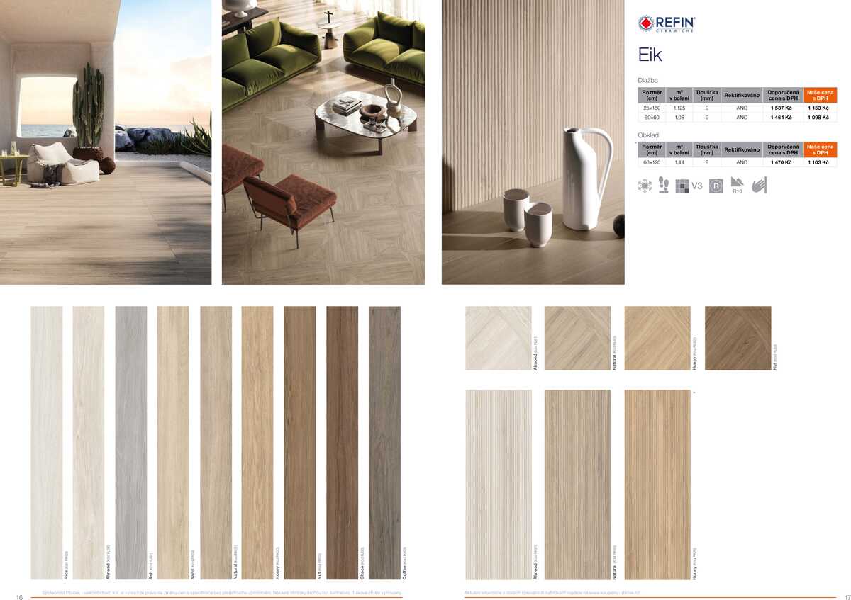 Koupelny Ptáček katalog dlažby strana 9