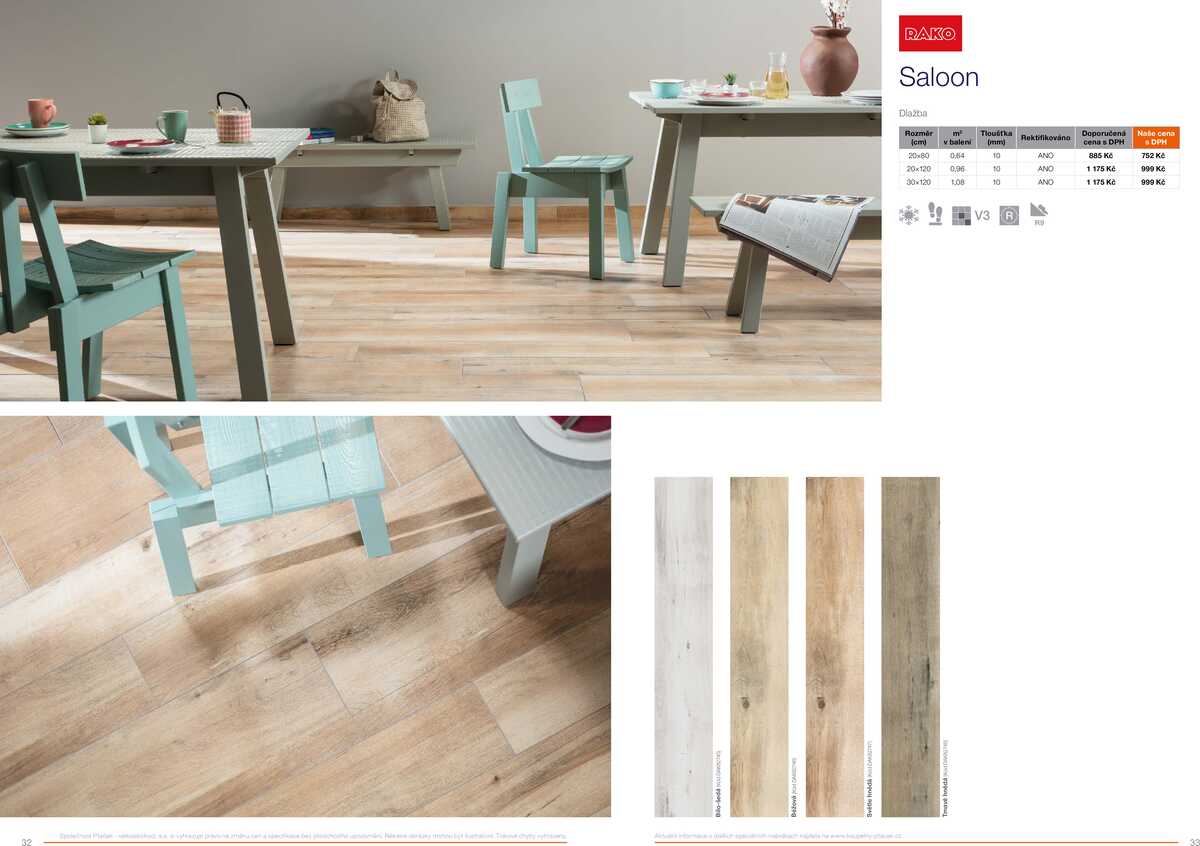 Koupelny Ptáček katalog dlažby strana 17