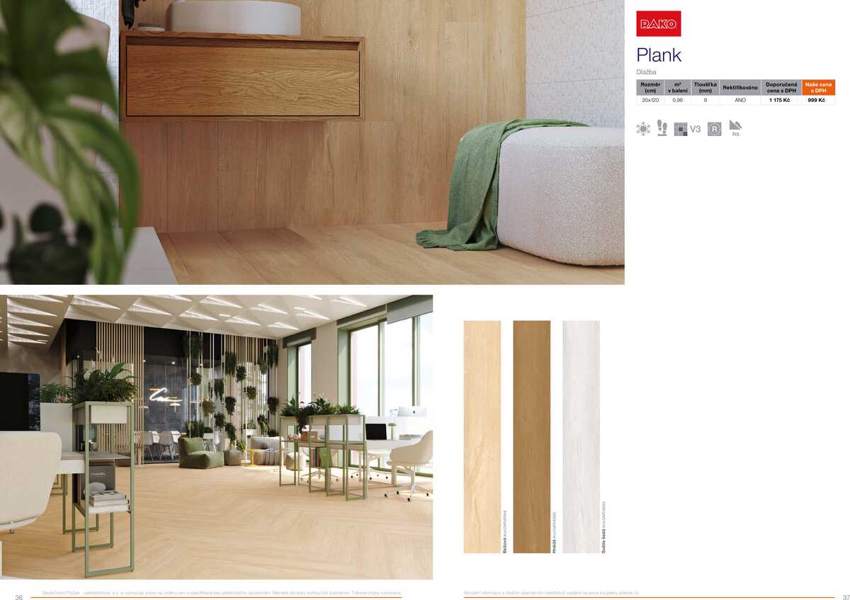 Koupelny Ptáček katalog dlažby strana 19