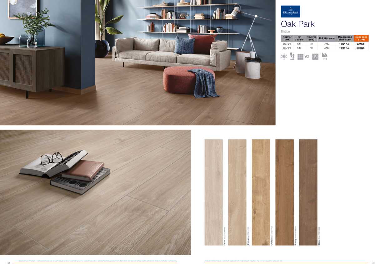 Koupelny Ptáček katalog dlažby strana 20