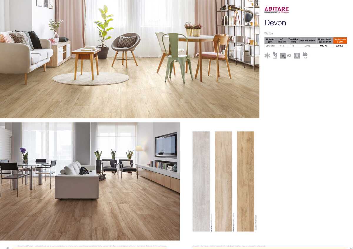 Koupelny Ptáček katalog dlažby strana 23