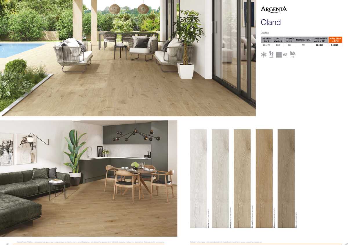 Koupelny Ptáček katalog dlažby strana 24