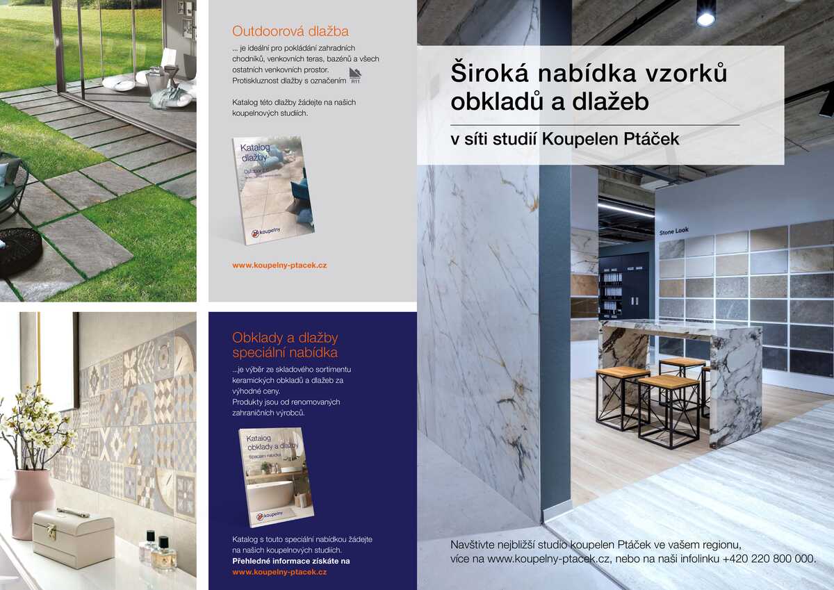Koupelny Ptáček katalog dlažby strana 28