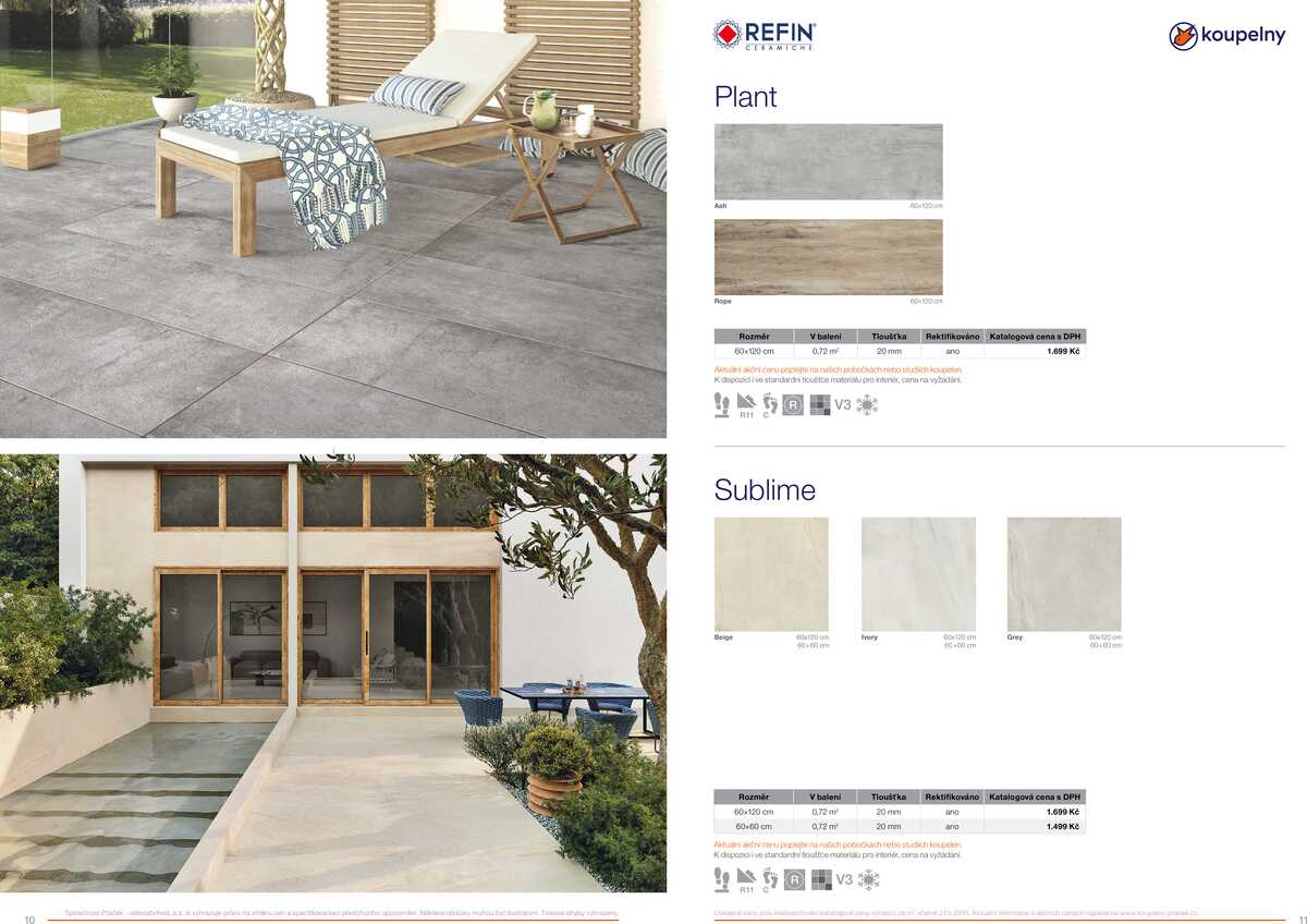 Koupelny Ptáček katalog venkovní dlažby strana 6