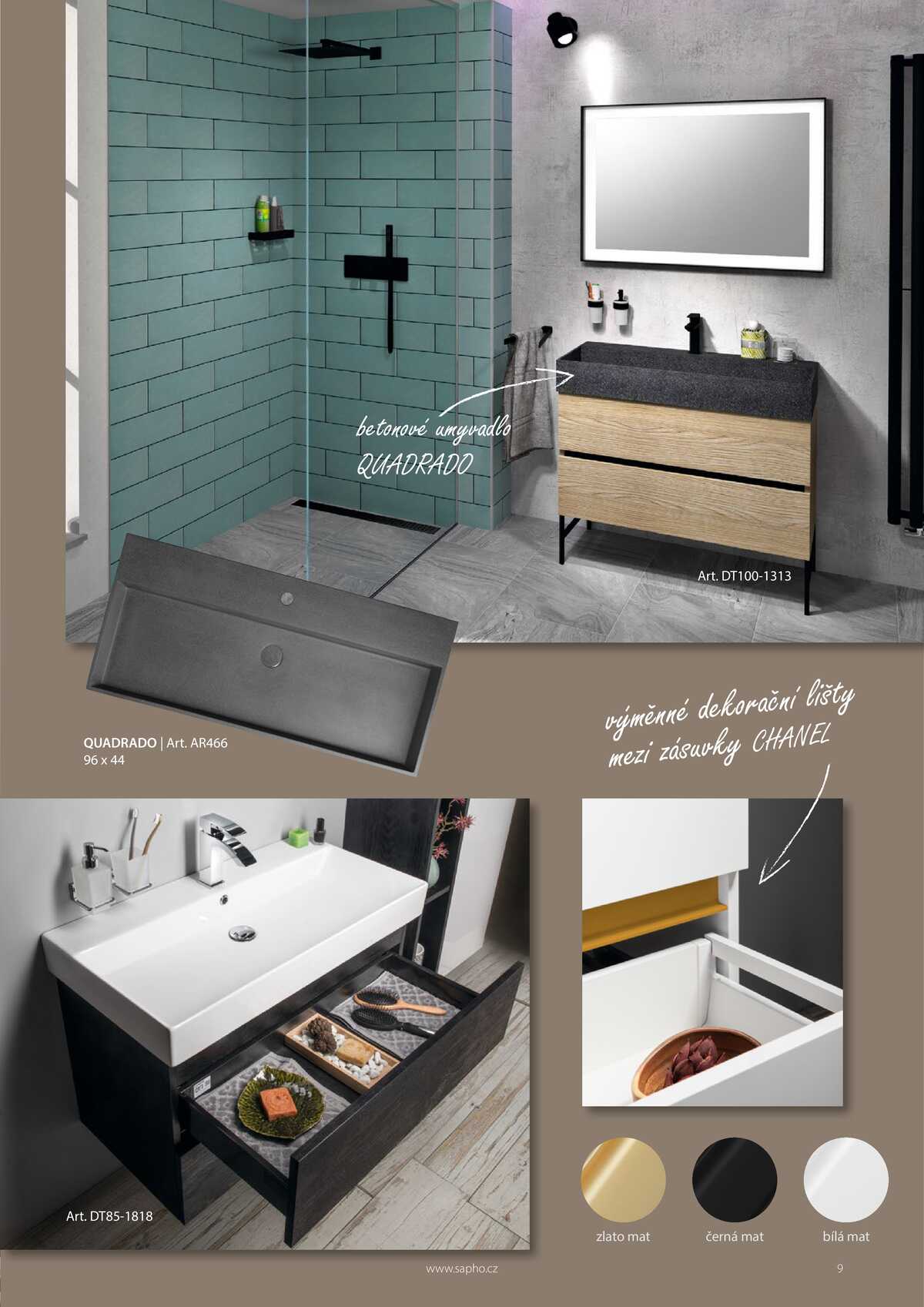 Sapho koupelny Inspirace strana 9