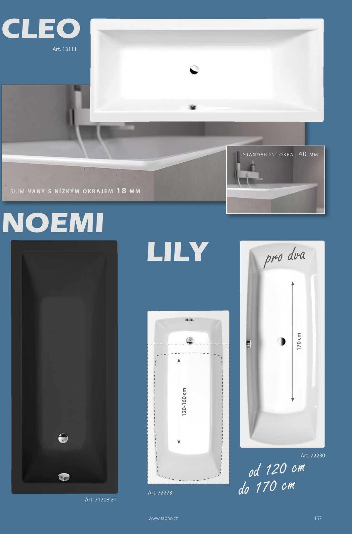 Sapho koupelny Inspirace strana 157