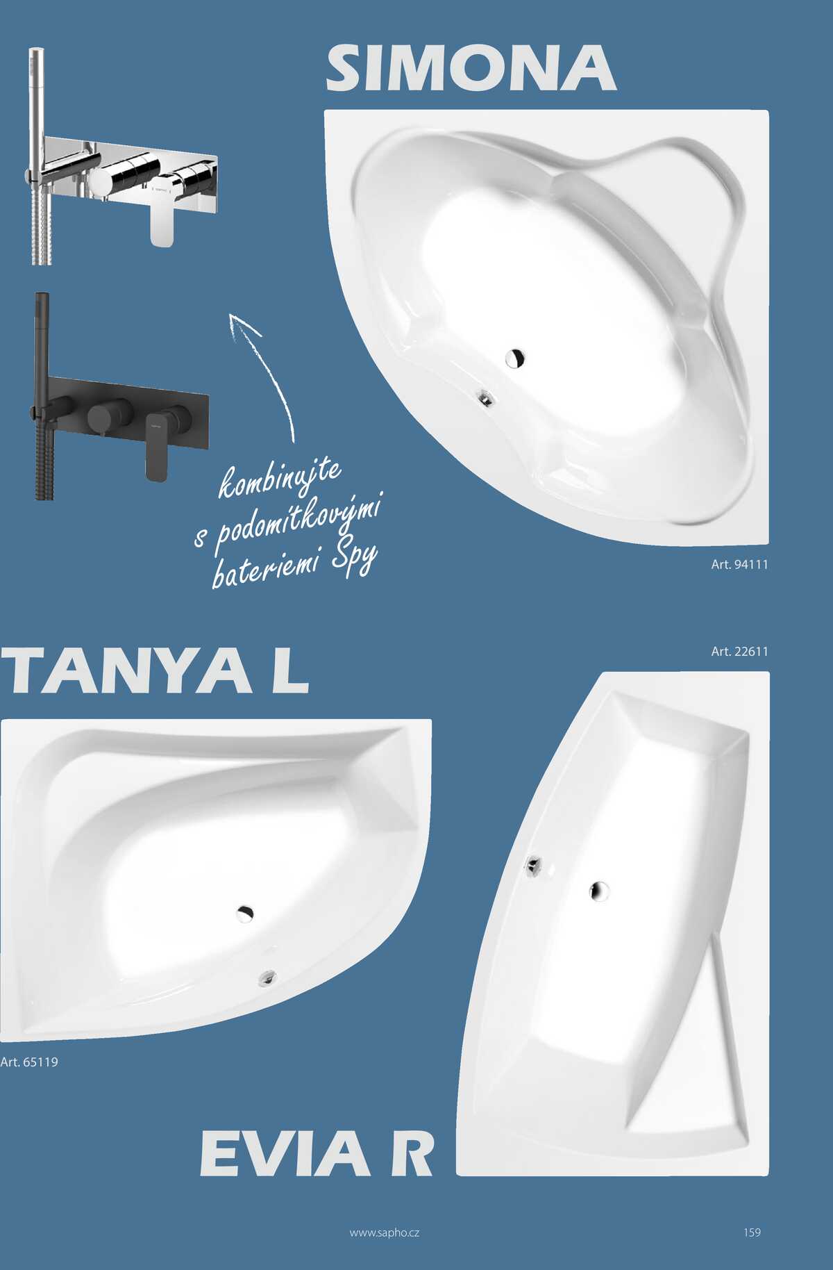 Sapho koupelny Inspirace strana 159