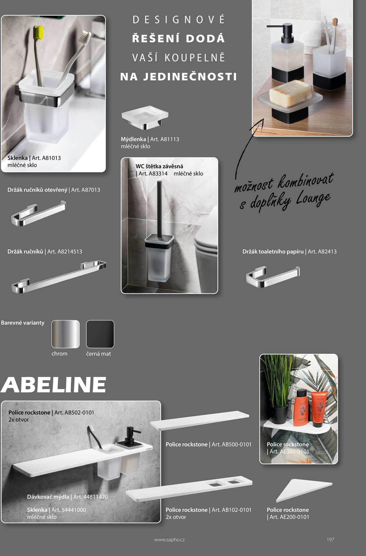 Sapho koupelny Inspirace strana 197