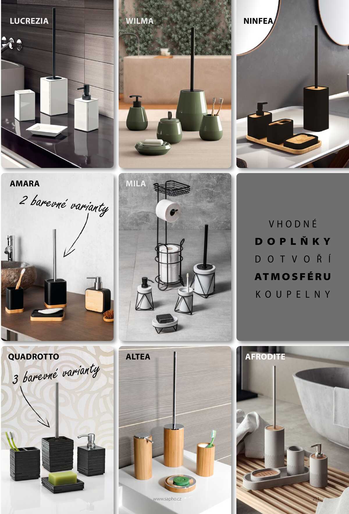 Sapho koupelny Inspirace strana 211