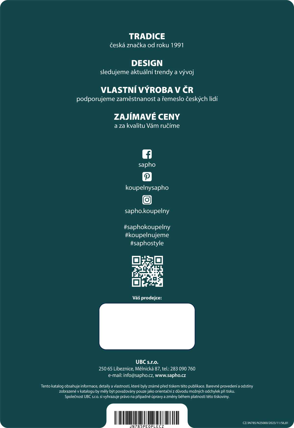 Sapho koupelny Inspirace strana 212