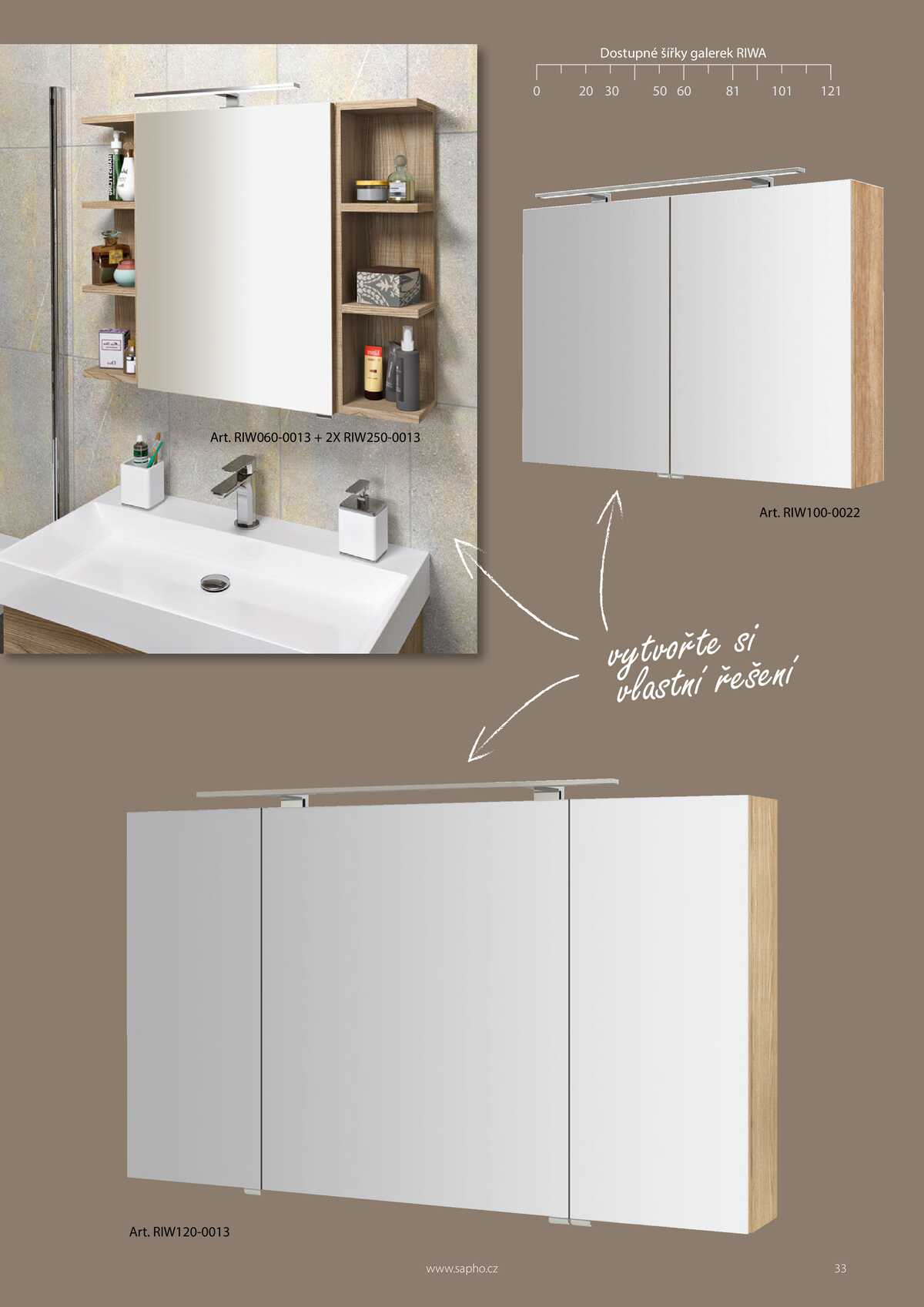 Sapho koupelny Inspirace strana 33