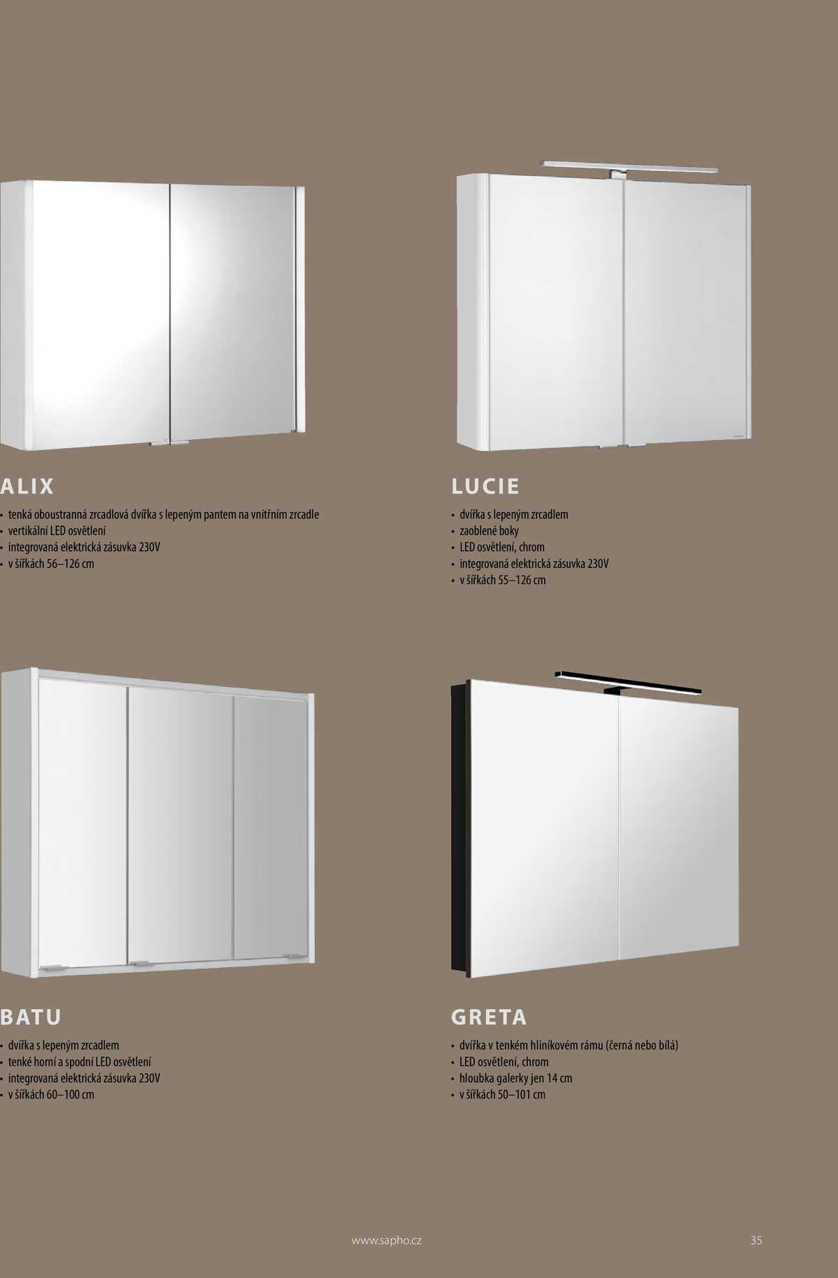 Sapho koupelny Inspirace strana 35