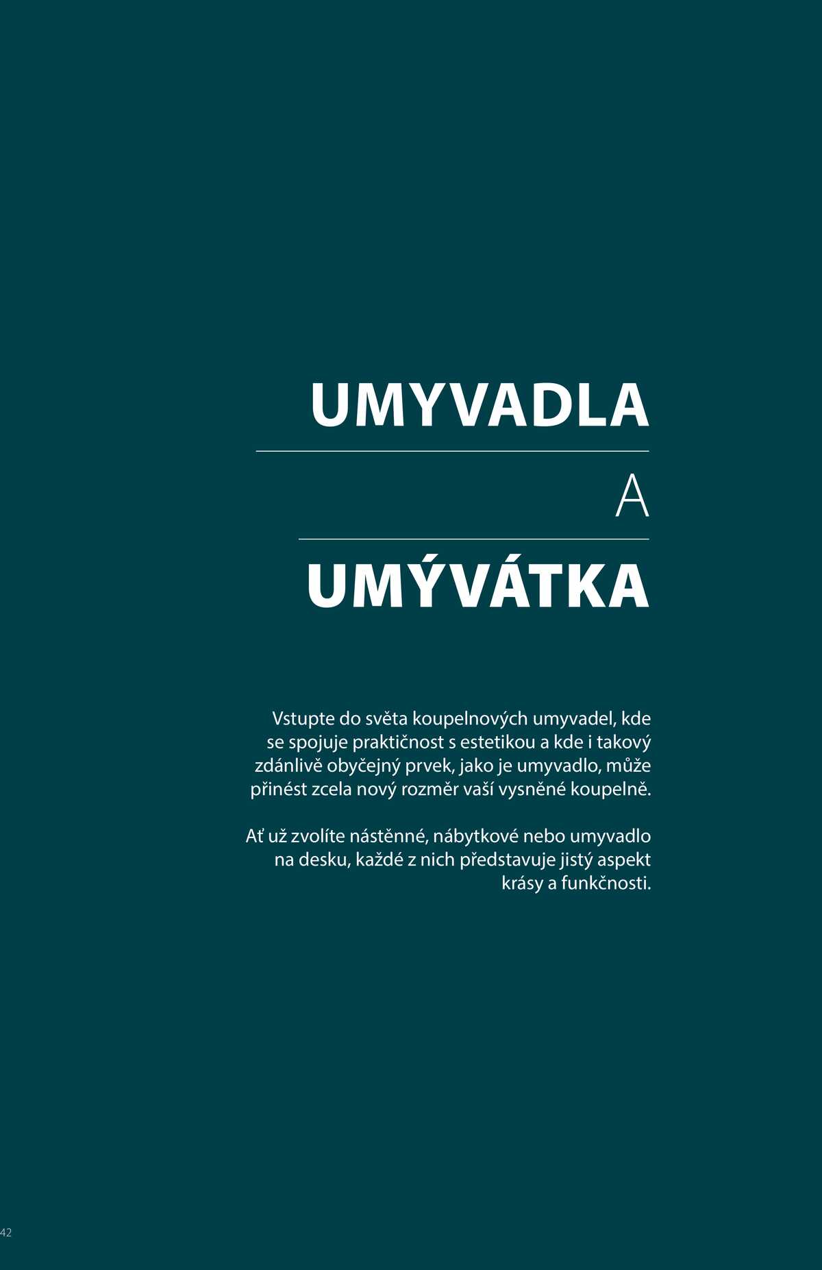 Sapho koupelny Inspirace strana 42