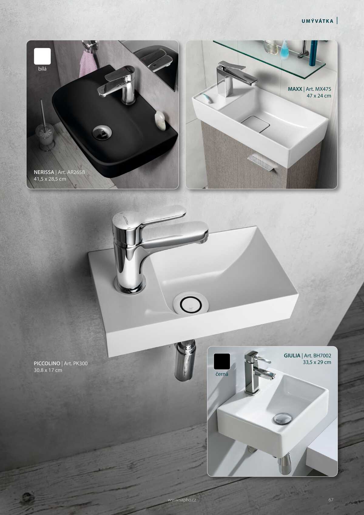 Sapho koupelny Inspirace strana 67