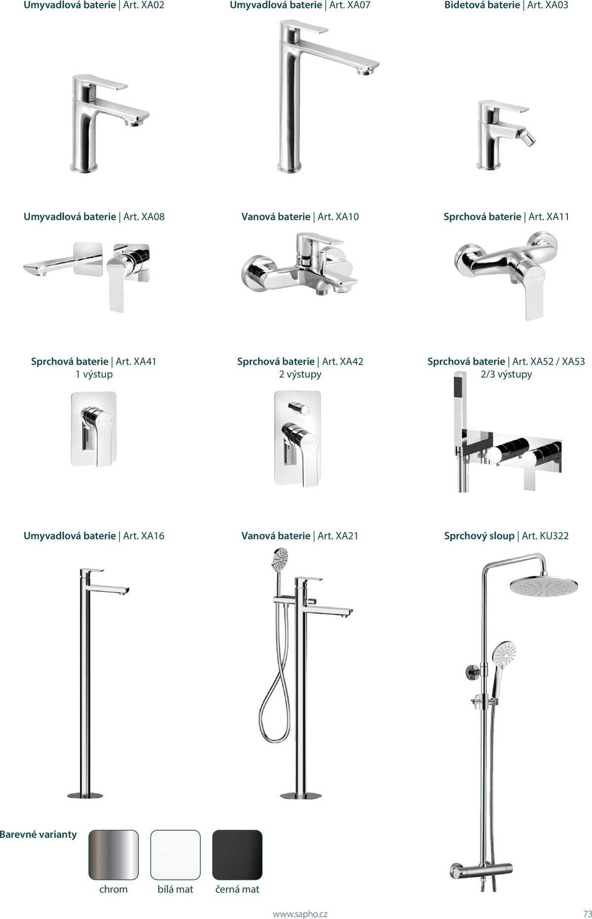Sapho koupelny Inspirace strana 73