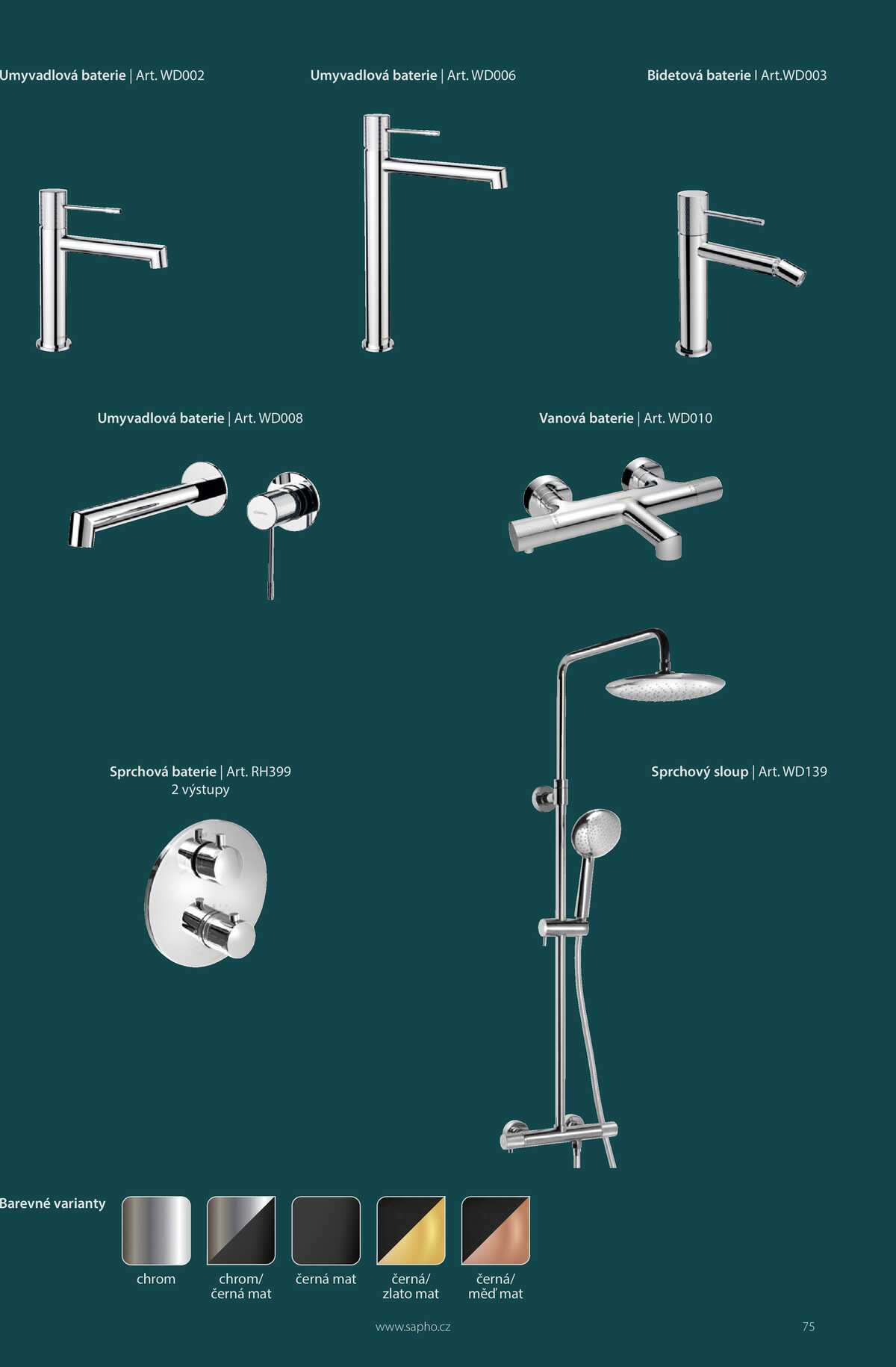 Sapho koupelny Inspirace strana 75