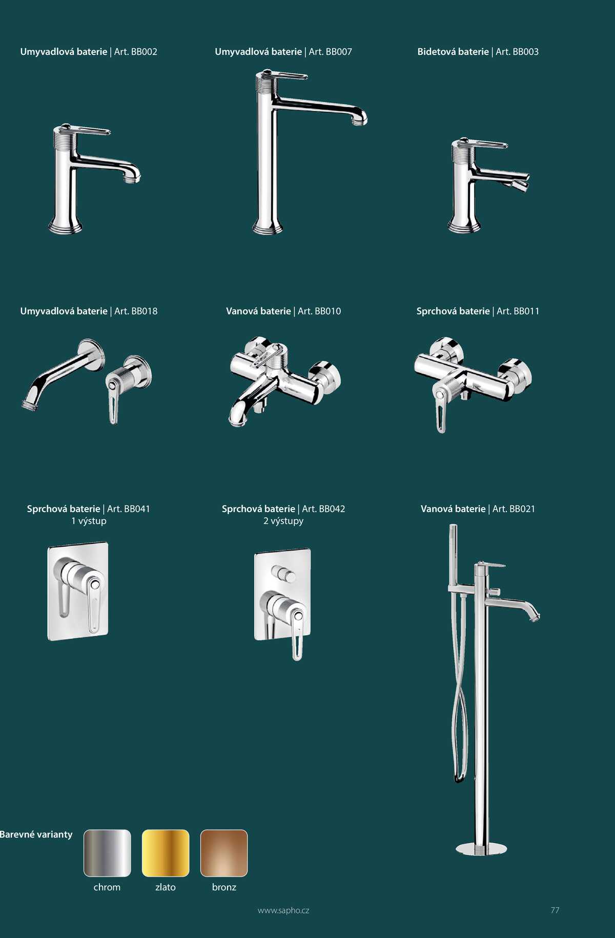 Sapho koupelny Inspirace strana 77
