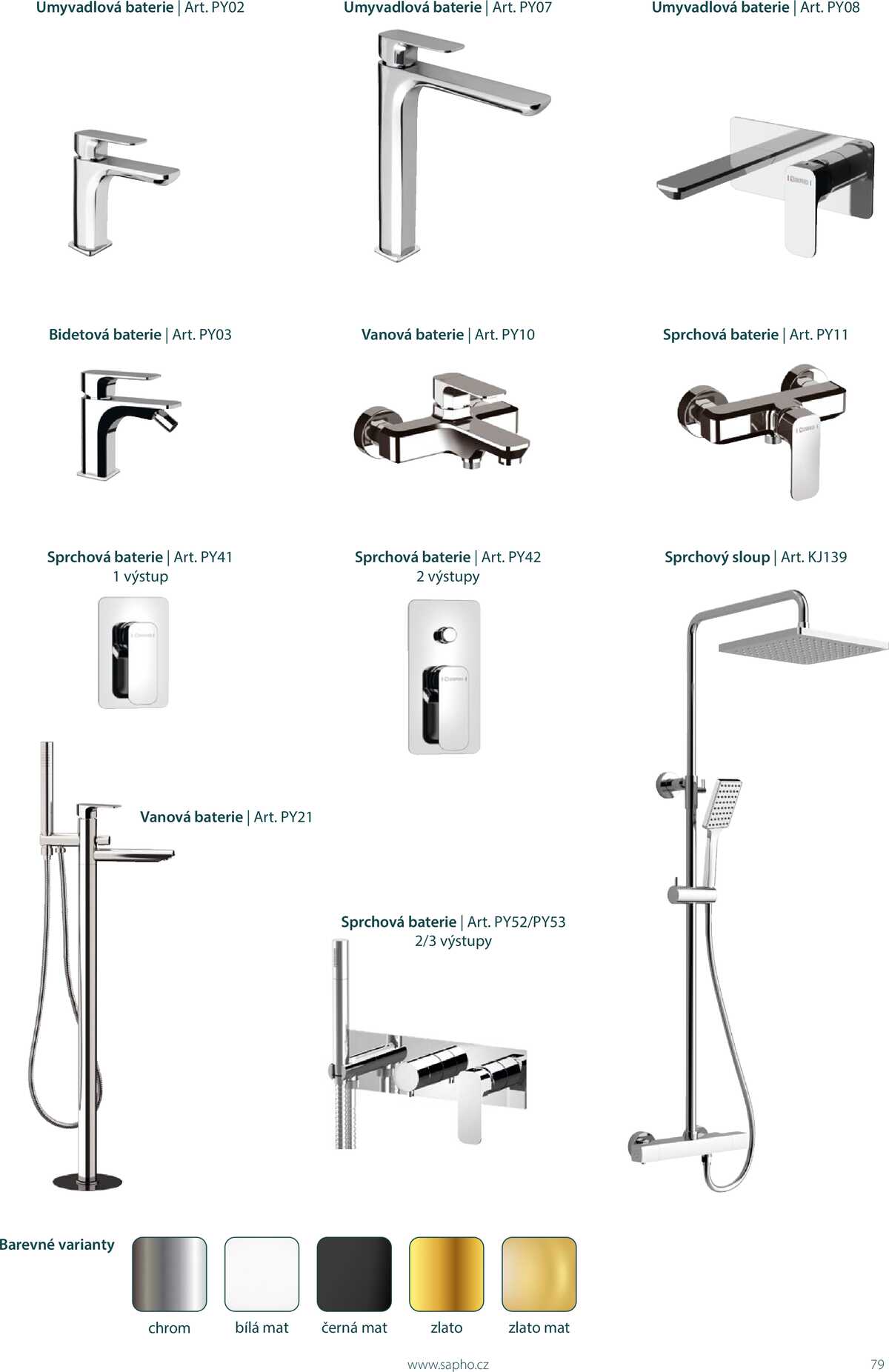 Sapho koupelny Inspirace strana 79