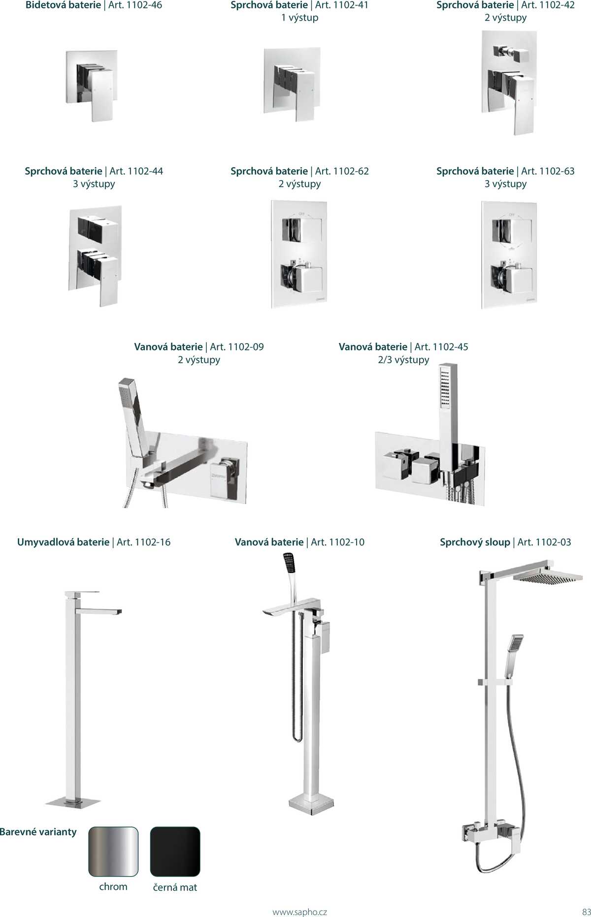 Sapho koupelny Inspirace strana 83