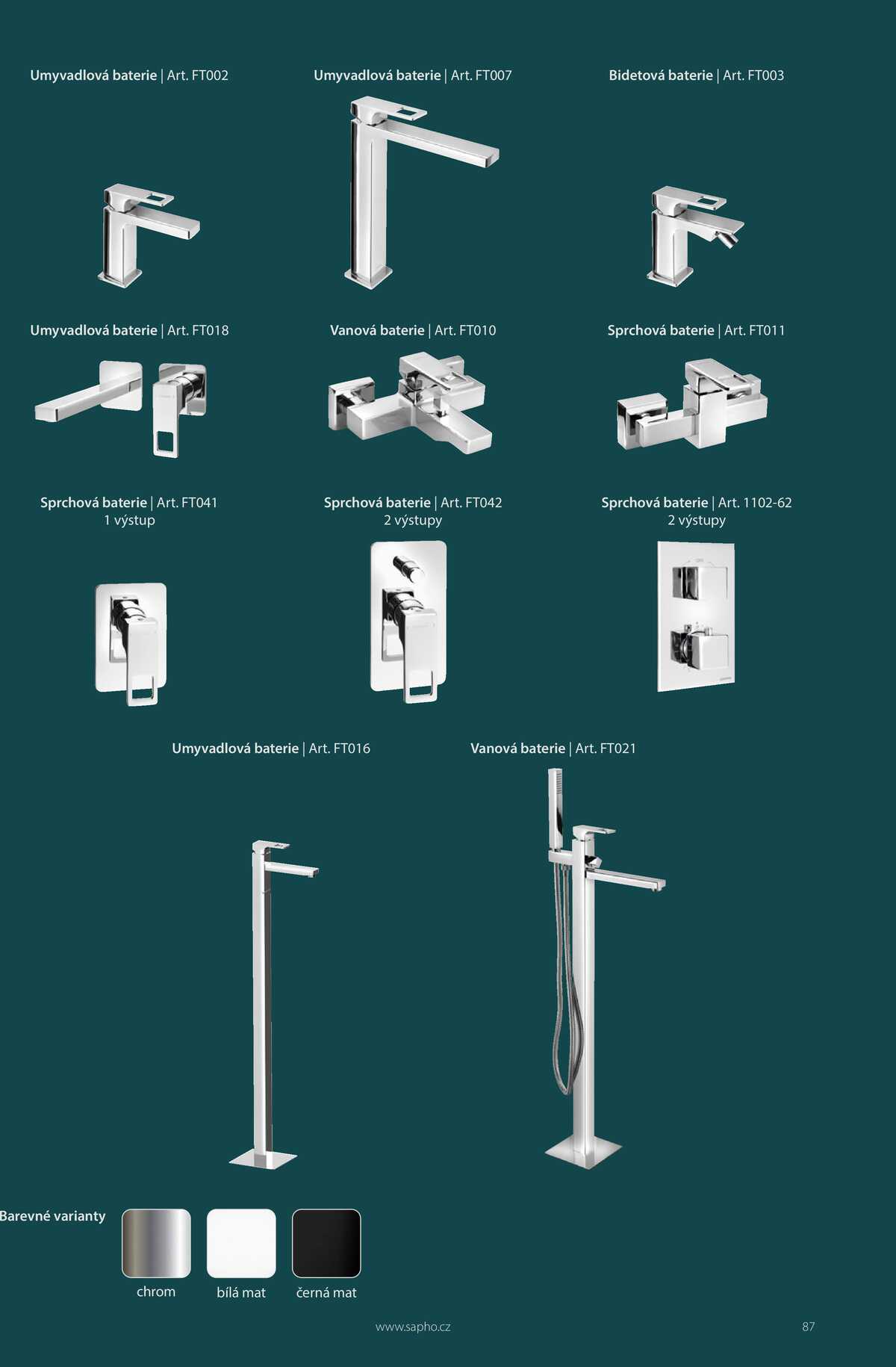 Sapho koupelny Inspirace strana 87