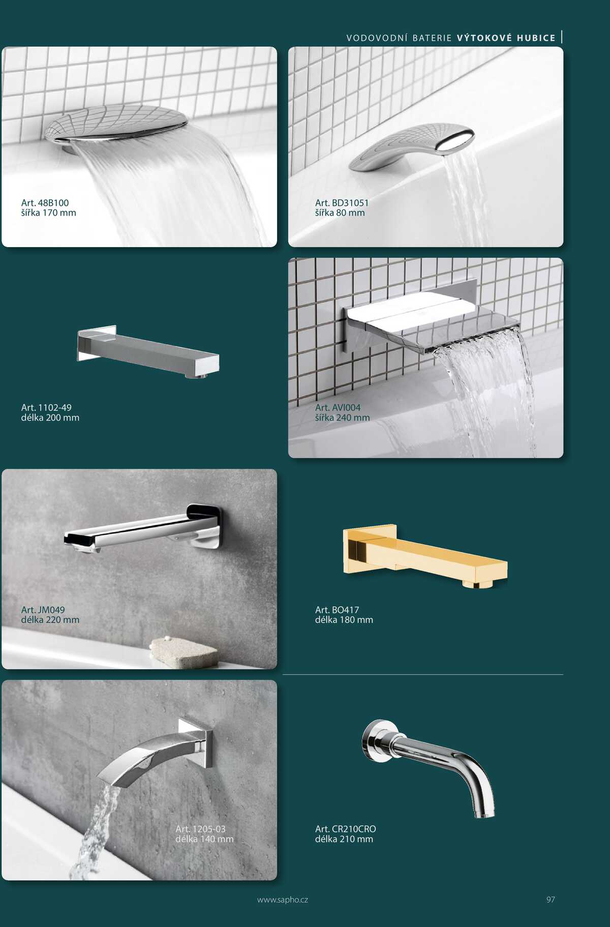 Sapho koupelny Inspirace strana 97