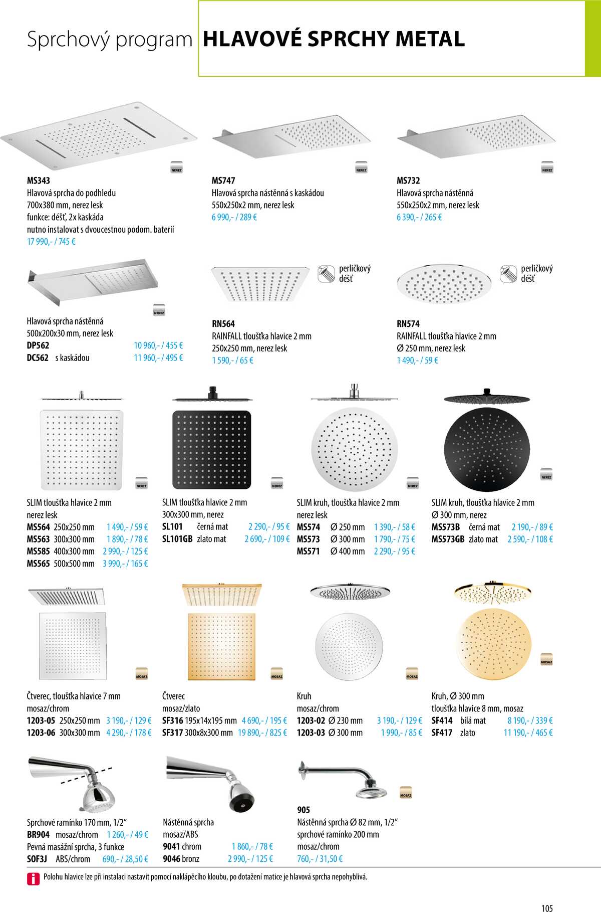 Sapho koupelny Inspirace II. strana 102