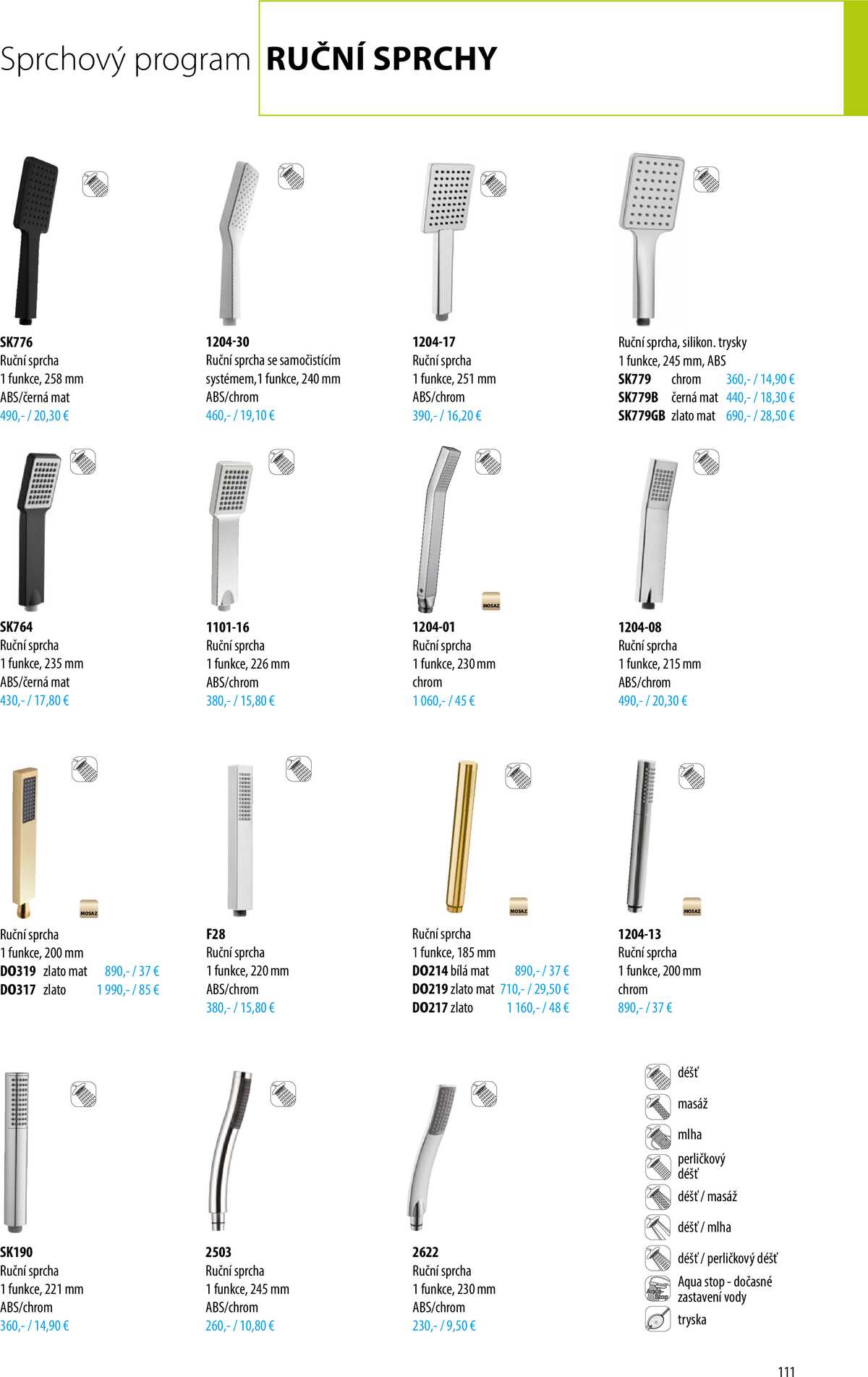 Sapho koupelny Inspirace II. strana 108