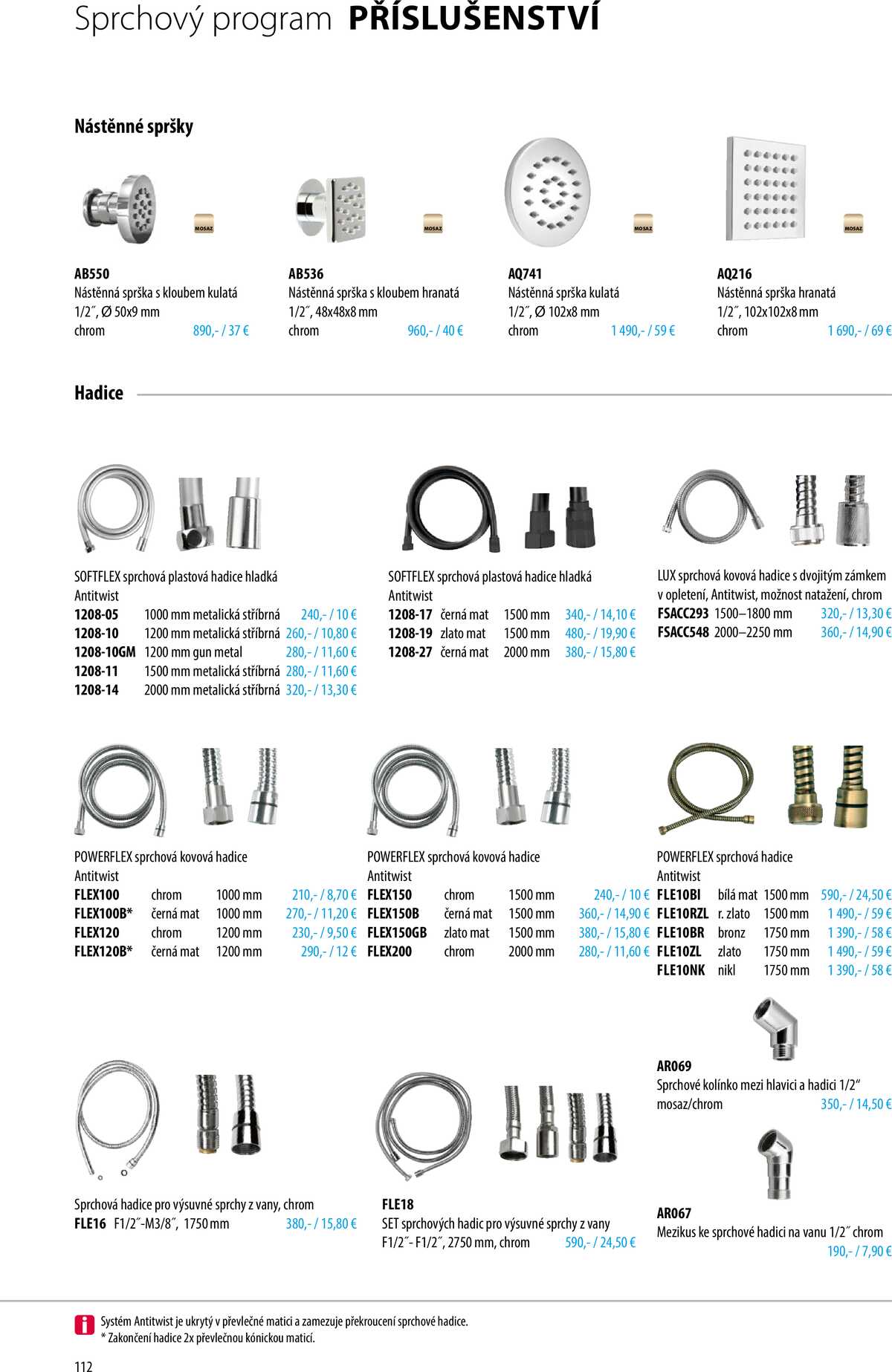 Sapho koupelny Inspirace II. strana 109