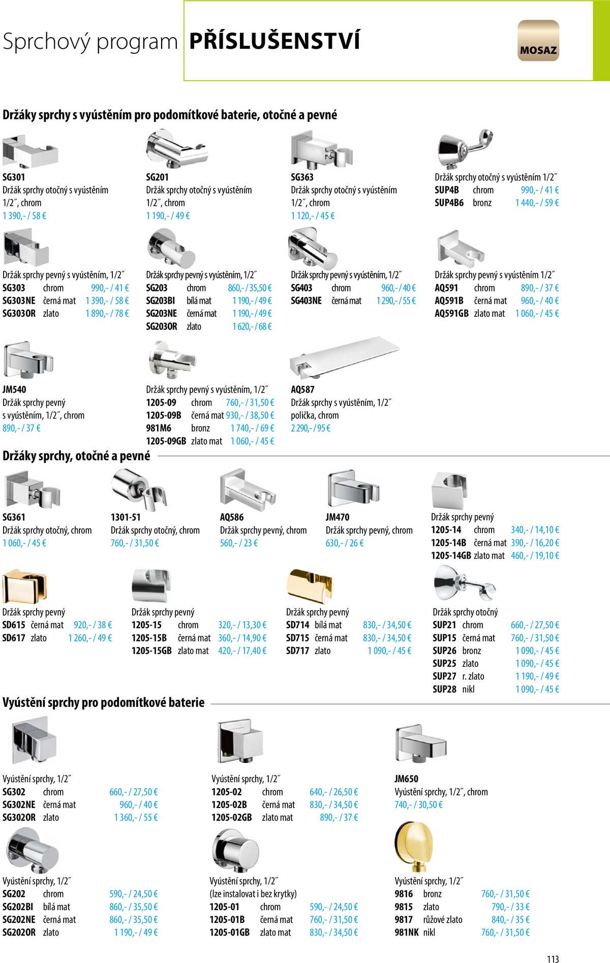 Sapho koupelny Inspirace II. strana 110