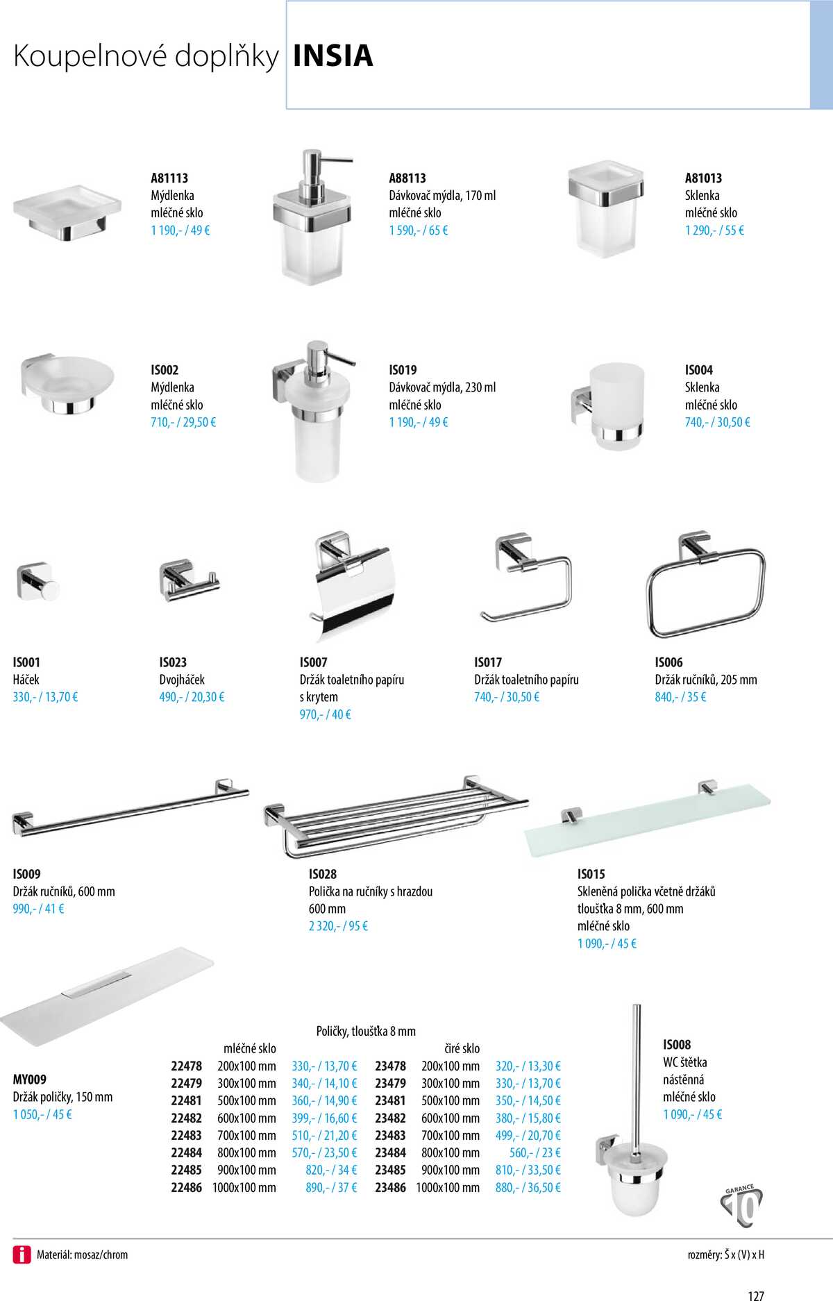 Sapho koupelny Inspirace II. strana 124