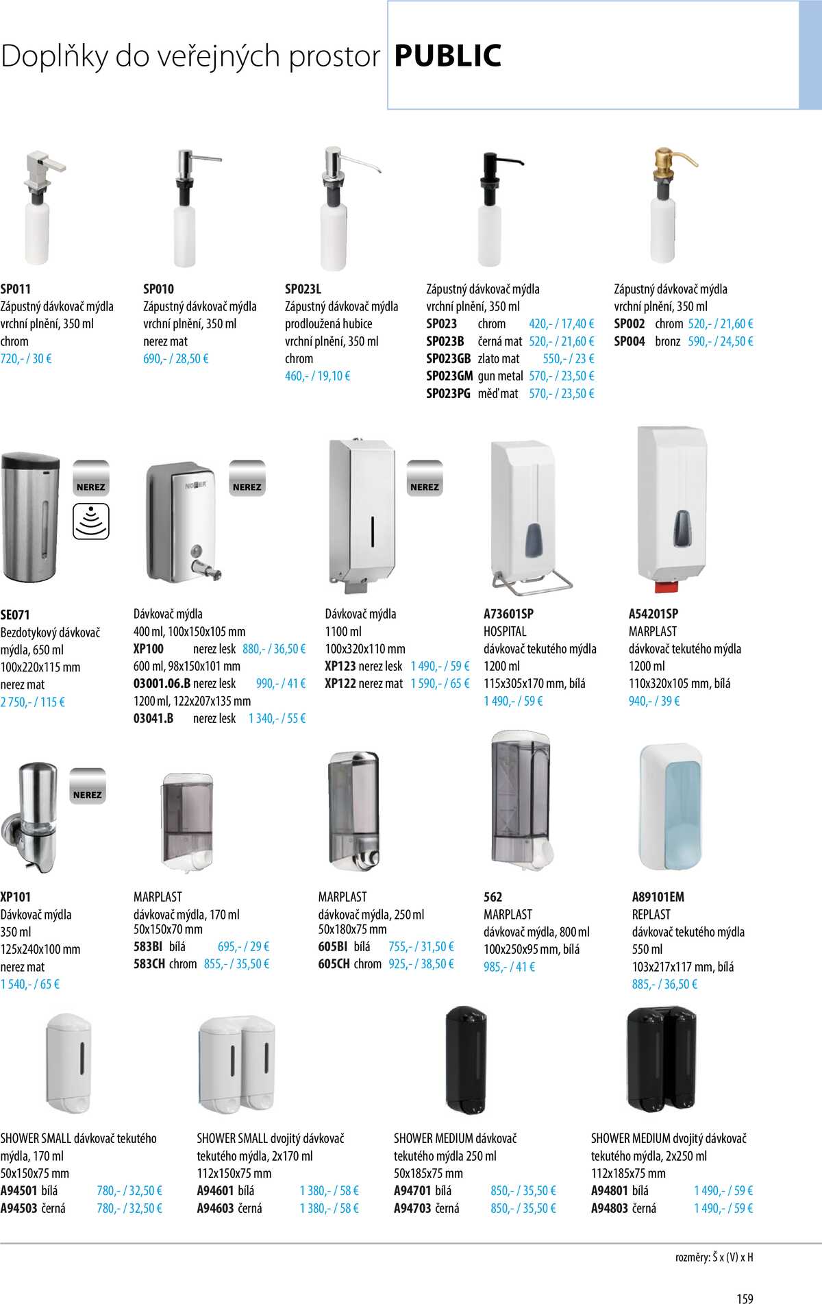 Sapho koupelny Inspirace II. strana 156