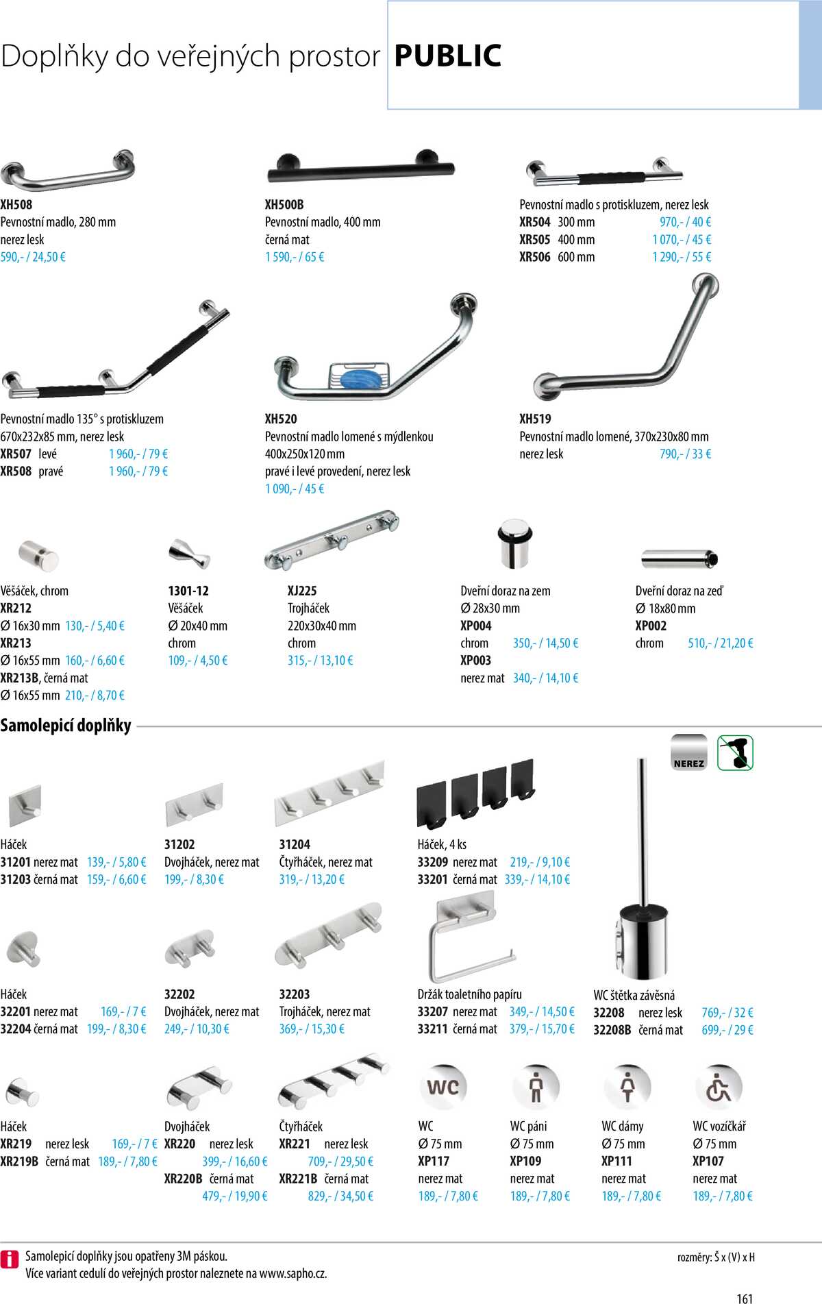 Sapho koupelny Inspirace II. strana 158