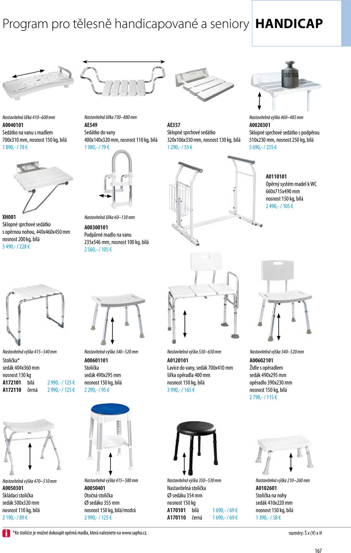 Sapho koupelny Inspirace II. strana 164