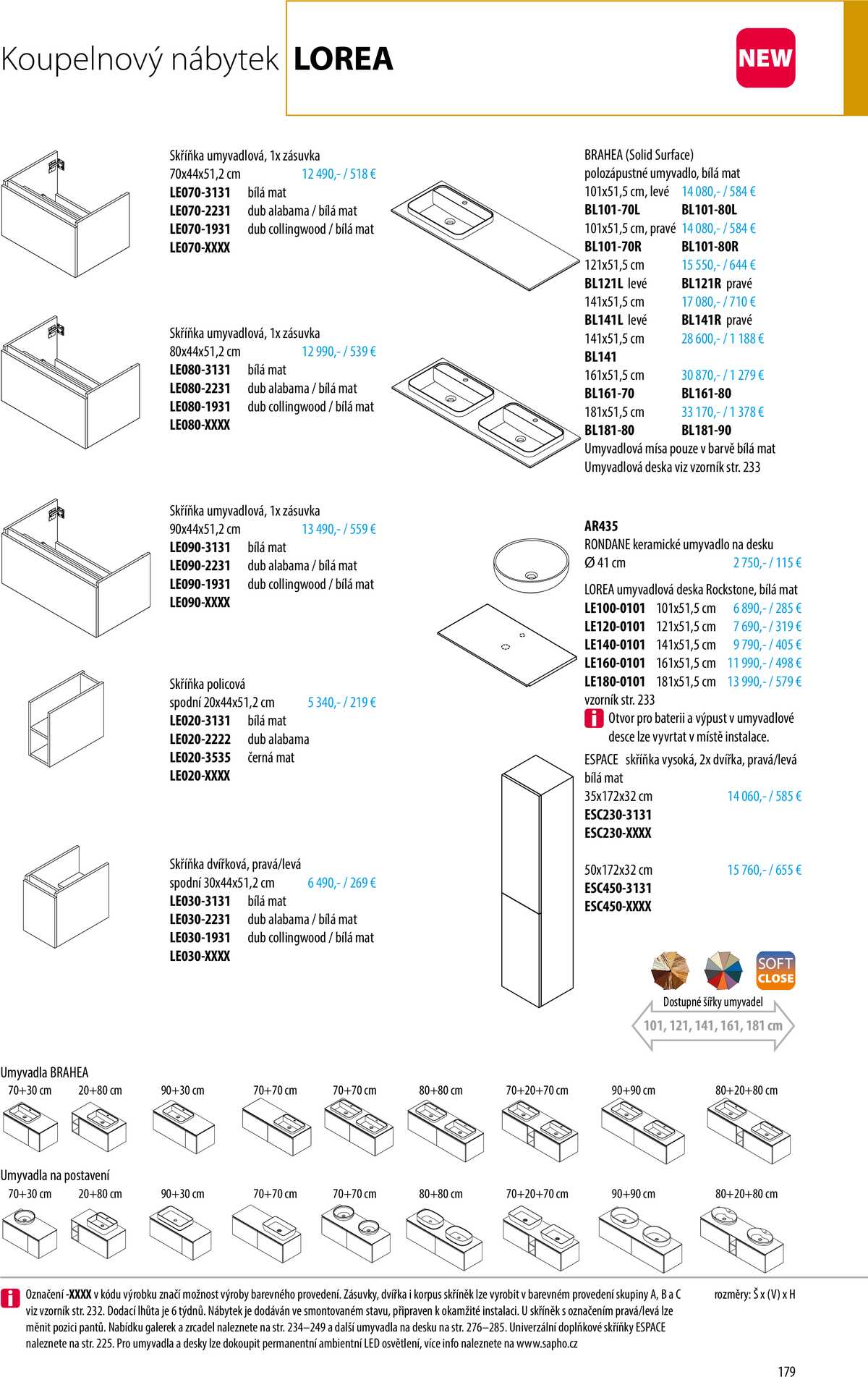 Sapho koupelny Inspirace II. strana 176
