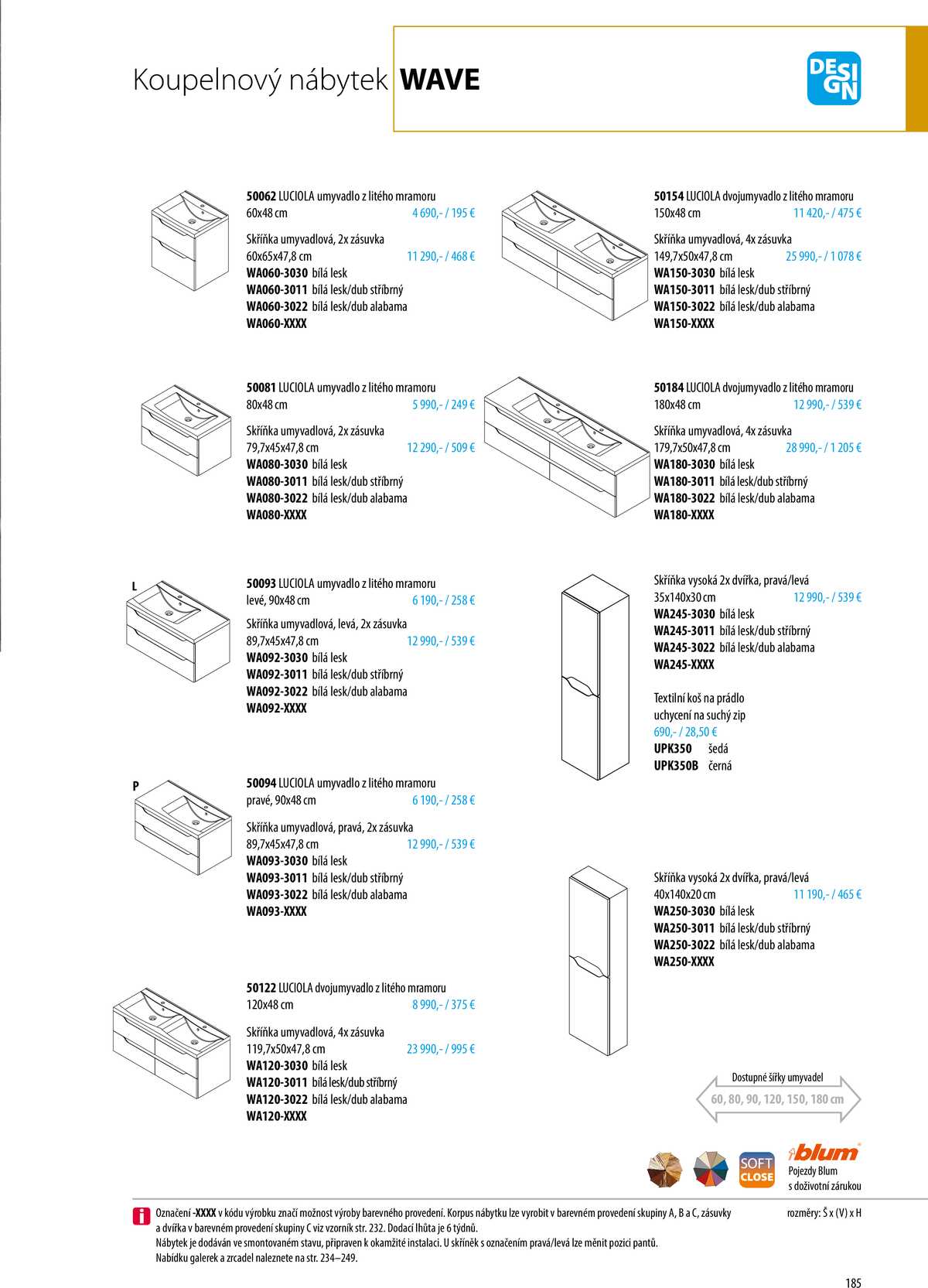 Sapho koupelny Inspirace II. strana 182