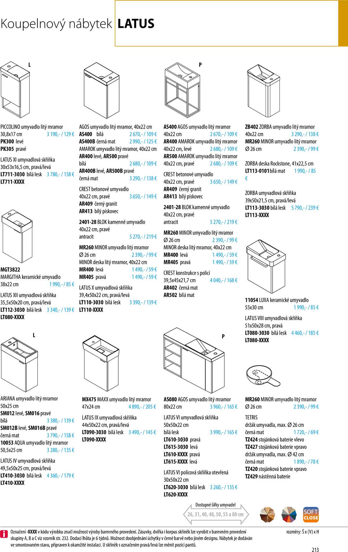 Sapho koupelny Inspirace II. strana 210