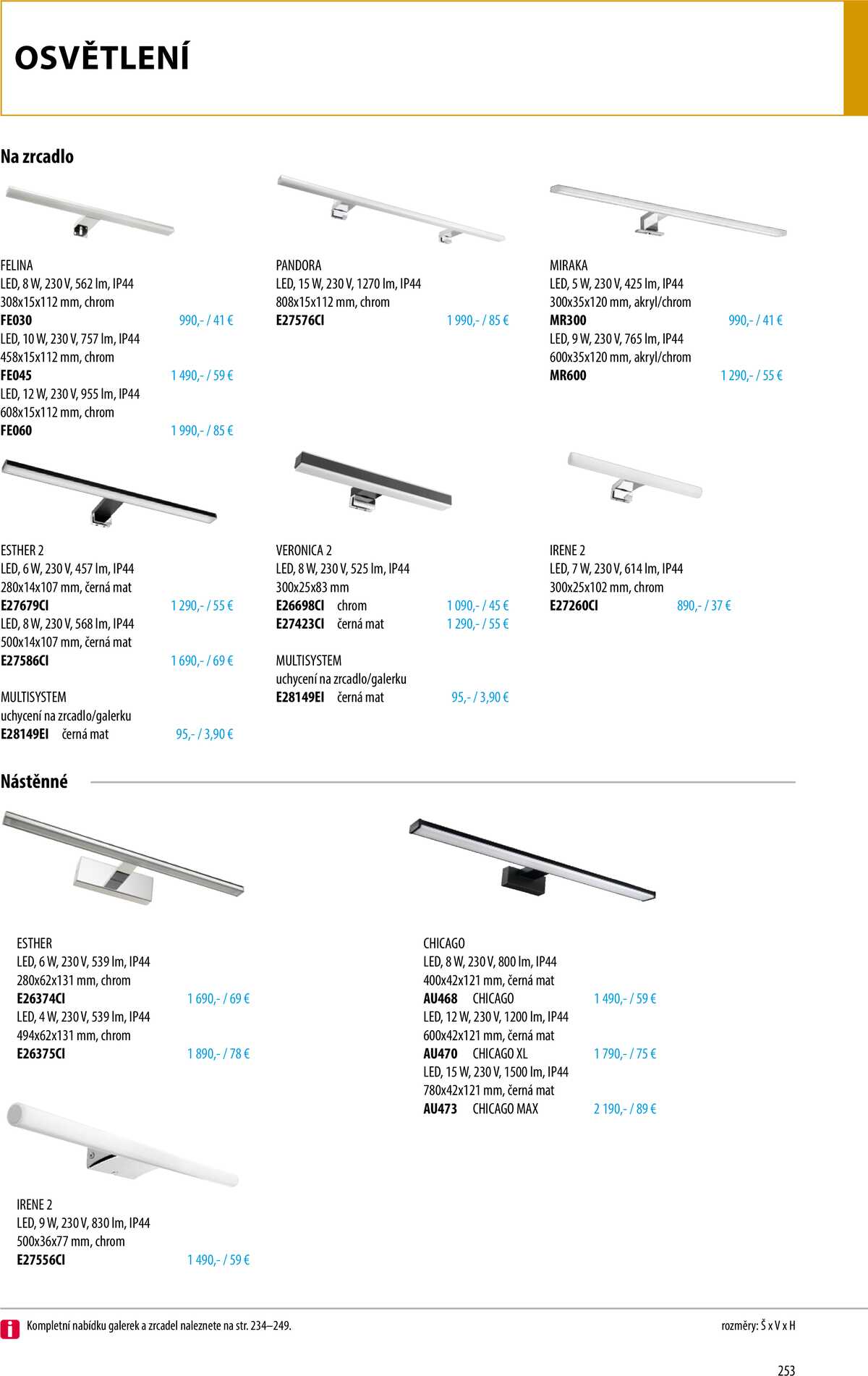 Sapho koupelny Inspirace II. strana 250