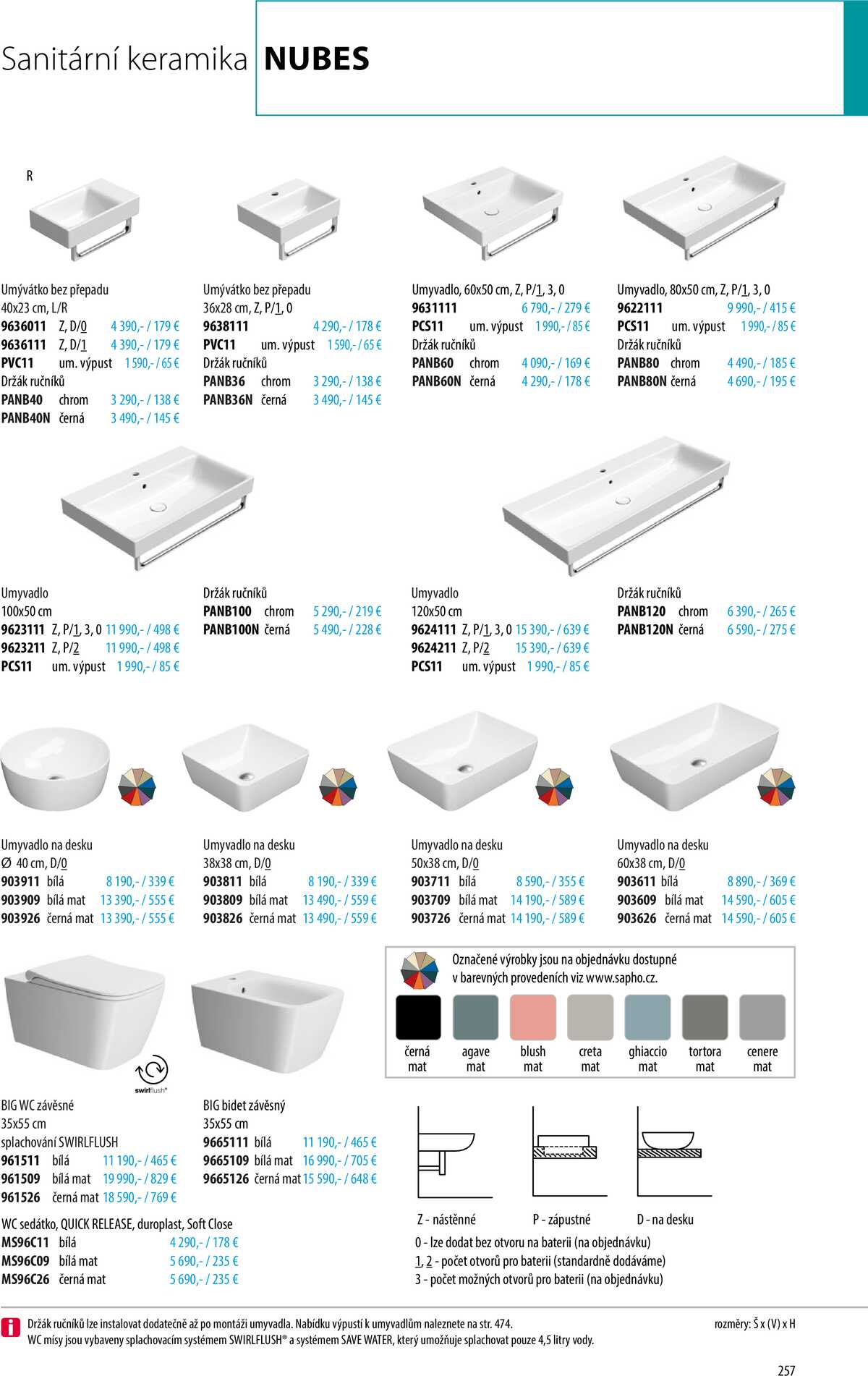 Sapho koupelny Inspirace II. strana 254