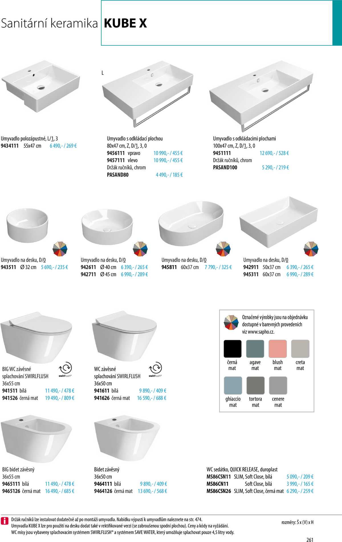 Sapho koupelny Inspirace II. strana 258
