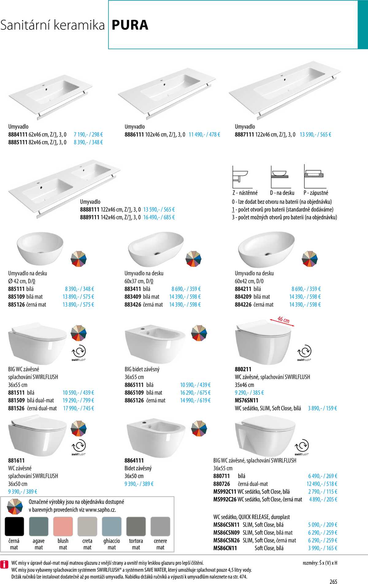 Sapho koupelny Inspirace II. strana 262