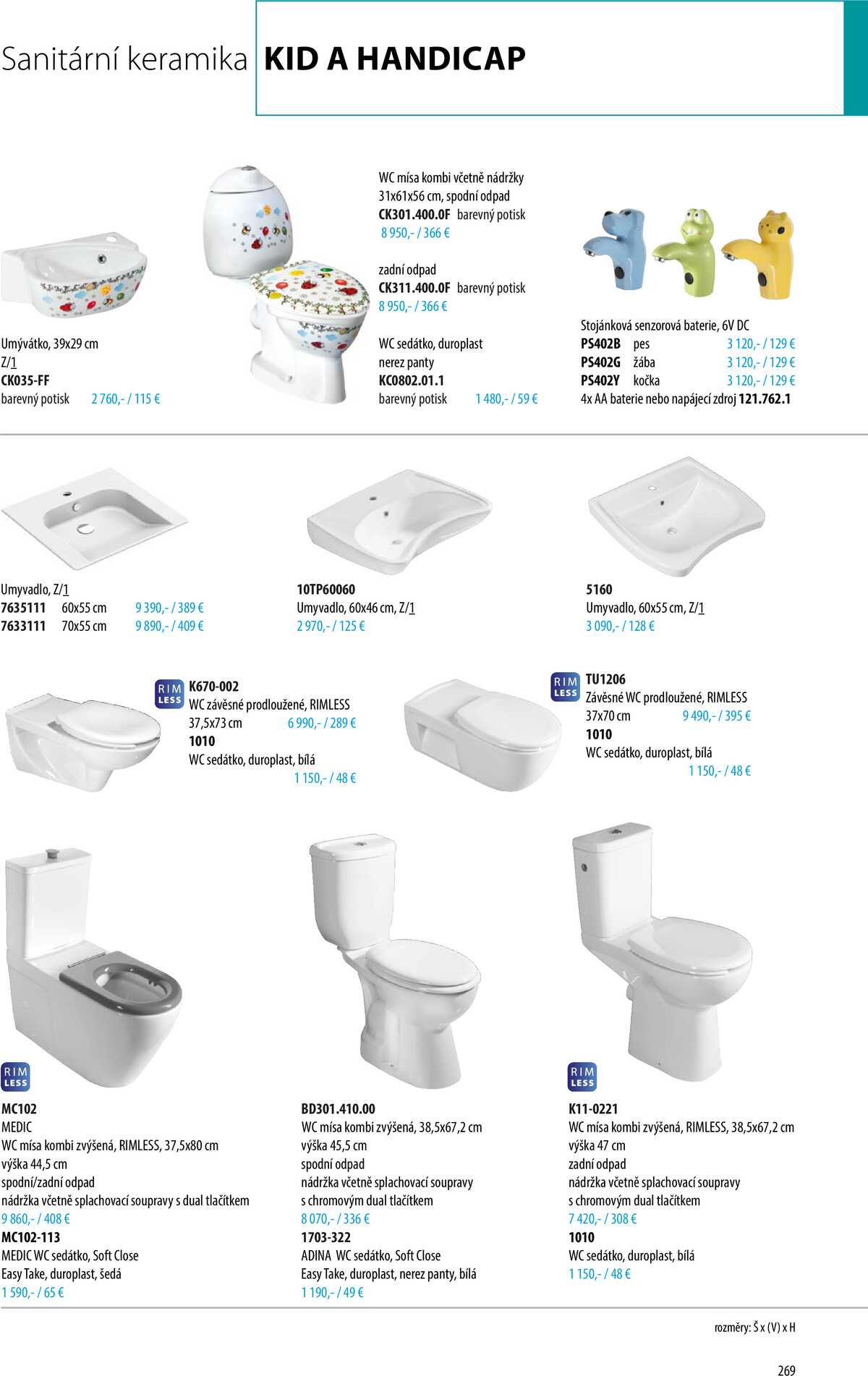 Sapho koupelny Inspirace II. strana 266