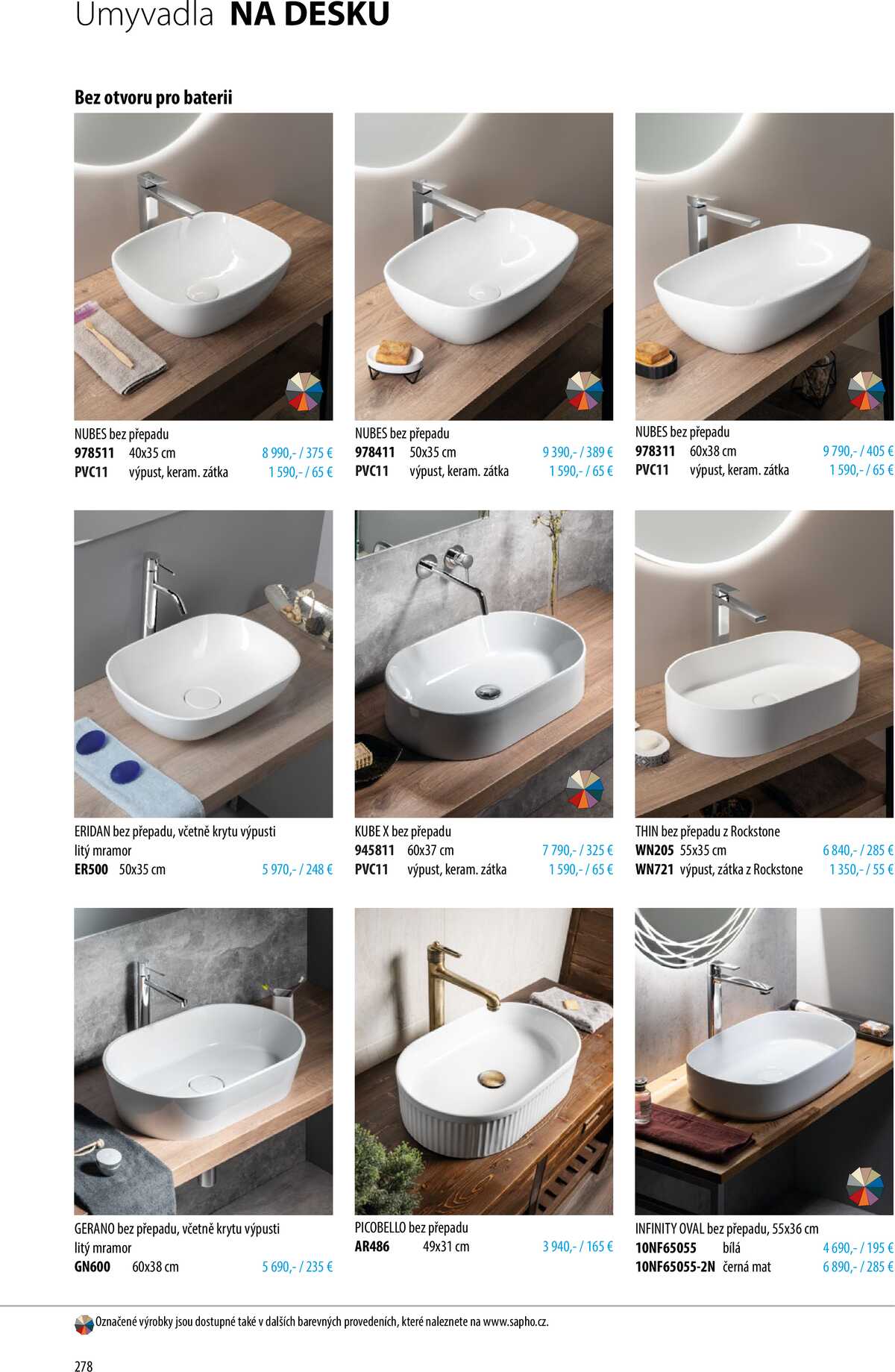 Sapho koupelny Inspirace II. strana 275